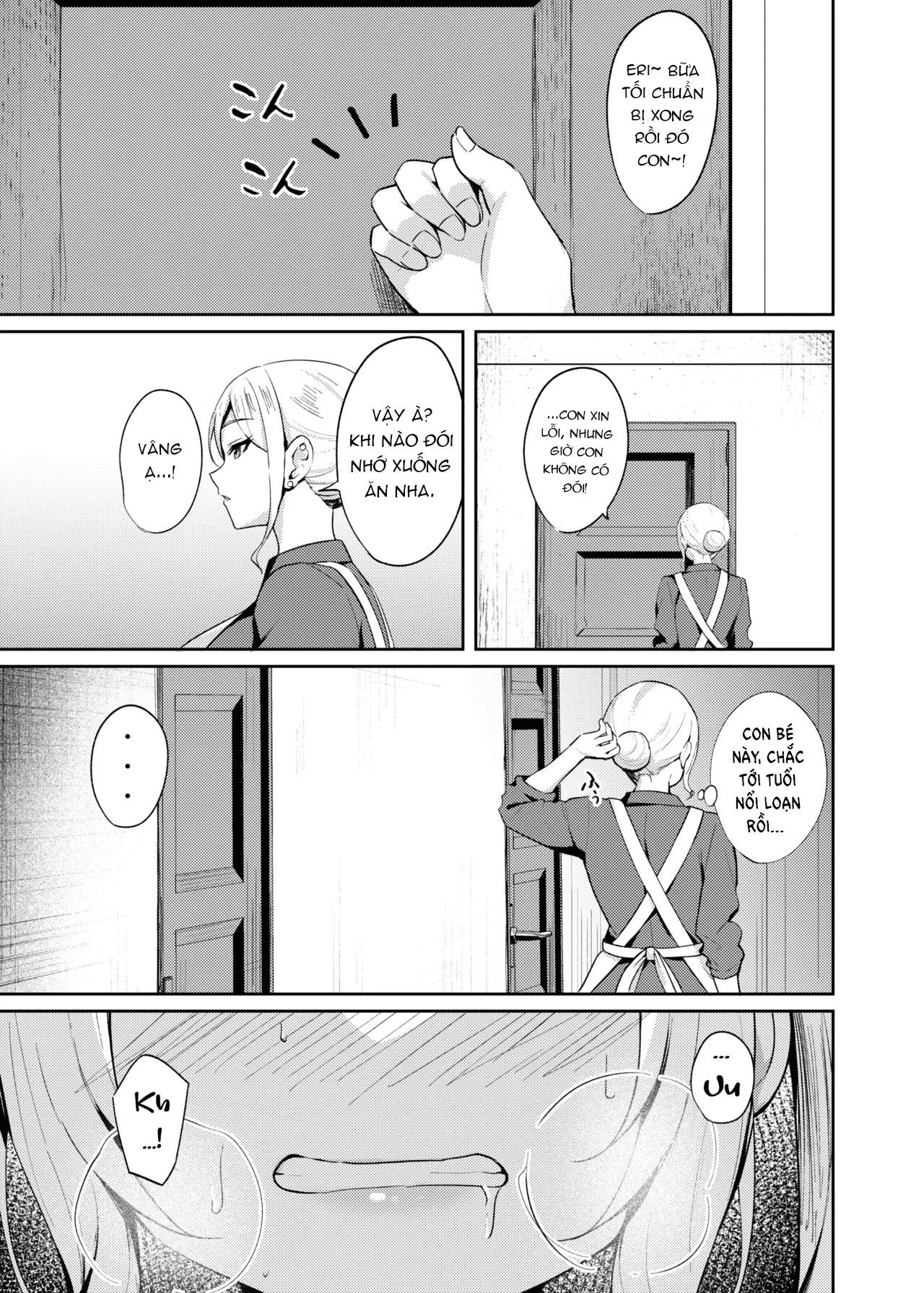 HentaiVN.net - Ảnh 5 - Ông chú dạy cháu gái bố láo bằng cách thôi miên. [Mesugaki Wakarase Saimin ; Bitch Girl Obedience Hypno] - Chap 3