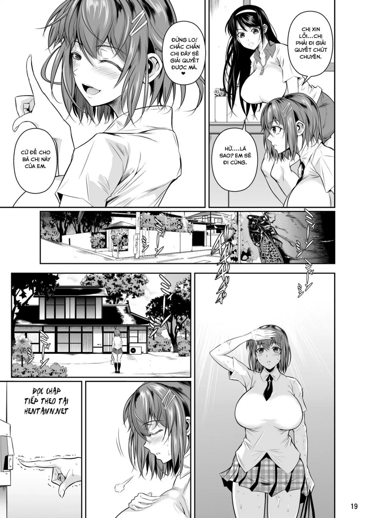HentaiVN.net - Ảnh 23 - Những người chị cao cả [Touchuukasou; Người chị cao cả] - Chap 1