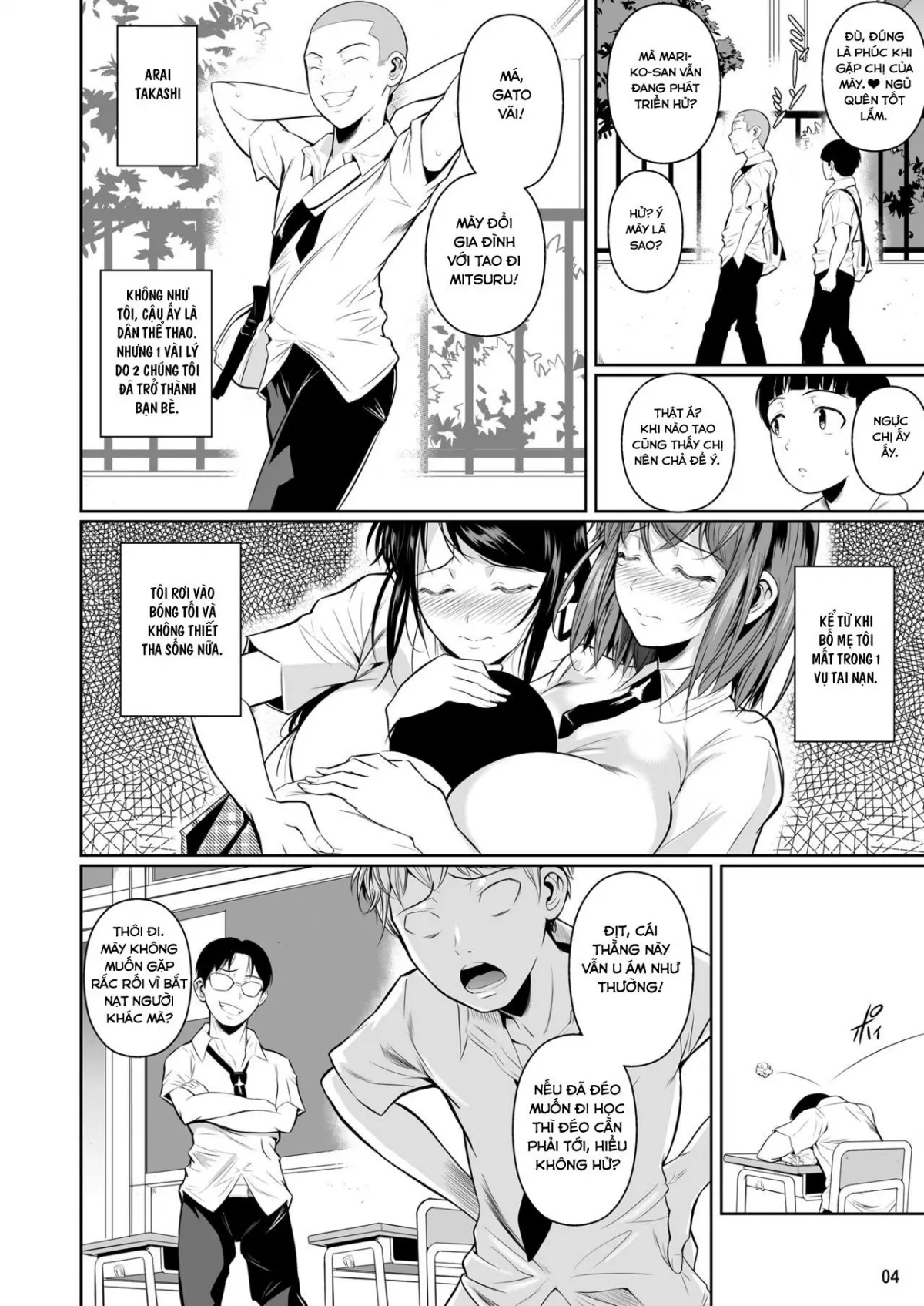 HentaiVN.net - Ảnh 8 - Những người chị cao cả [Touchuukasou; Người chị cao cả] - Chap 1