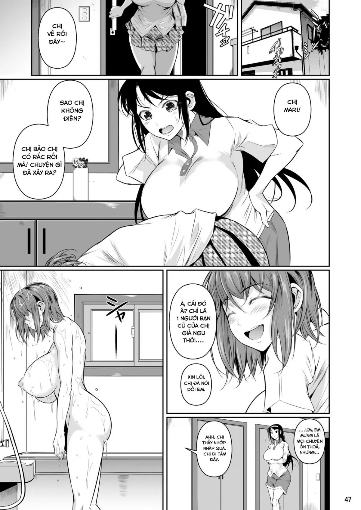 HentaiVN.net - Ảnh 30 - Những người chị cao cả [Touchuukasou; Người chị cao cả] - Chap 2