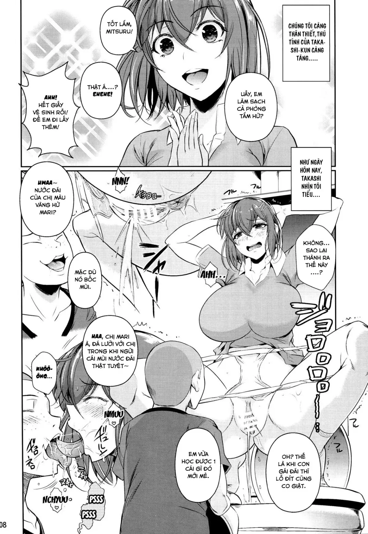 HentaiVN.net - Ảnh 12 - Những người chị cao cả [Touchuukasou; Người chị cao cả] - Chap 3