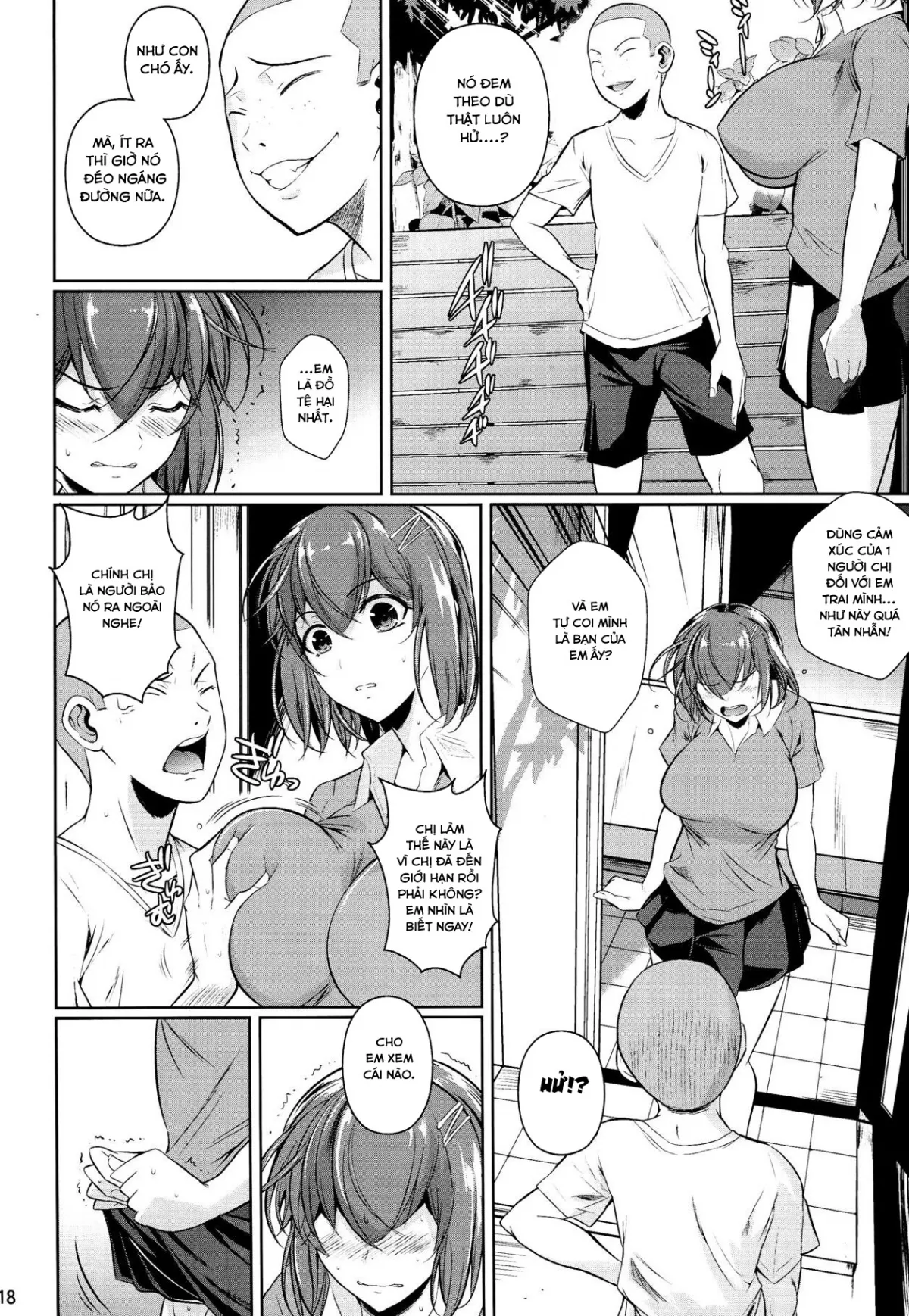 HentaiVN.net - Ảnh 22 - Những người chị cao cả [Touchuukasou; Người chị cao cả] - Chap 3