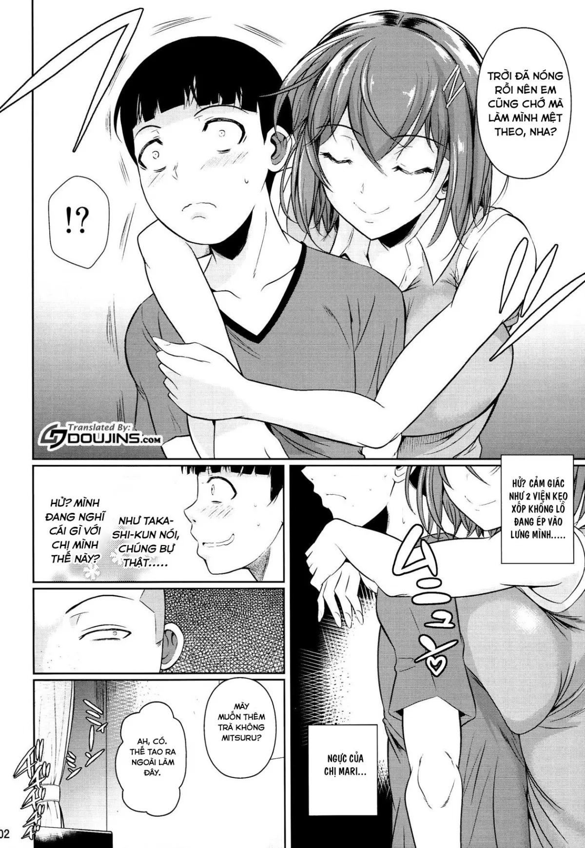 HentaiVN.net - Ảnh 6 - Những người chị cao cả [Touchuukasou; Người chị cao cả] - Chap 3