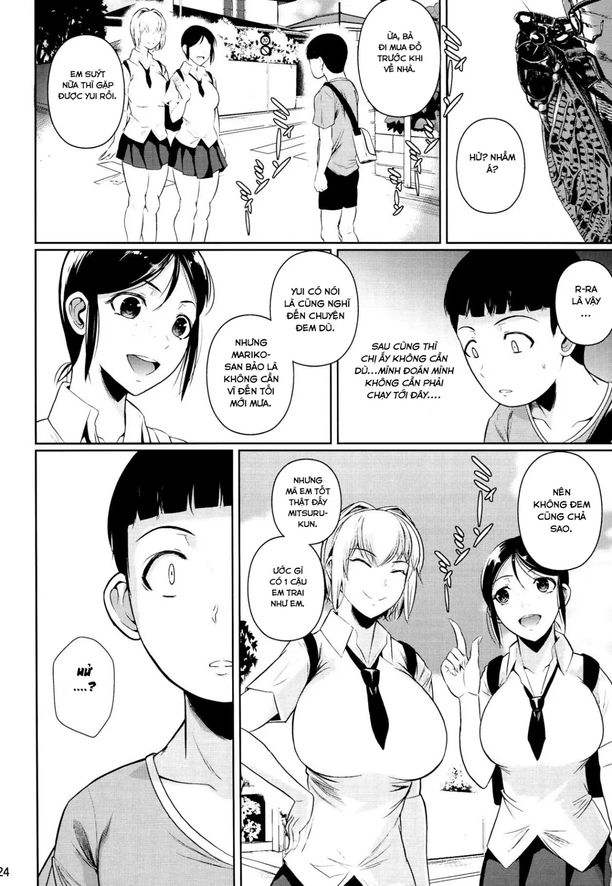 HentaiVN.net - Ảnh 7 - Những người chị cao cả [Touchuukasou; Người chị cao cả] - Chap 4