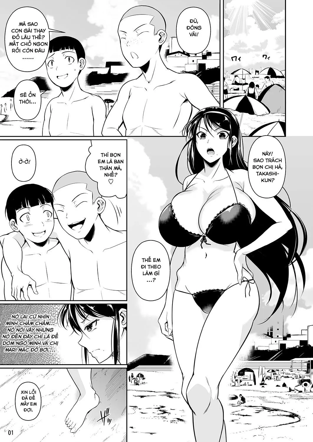 HentaiVN.net - Ảnh 6 - Những người chị cao cả [Touchuukasou; Người chị cao cả] - Chap 5