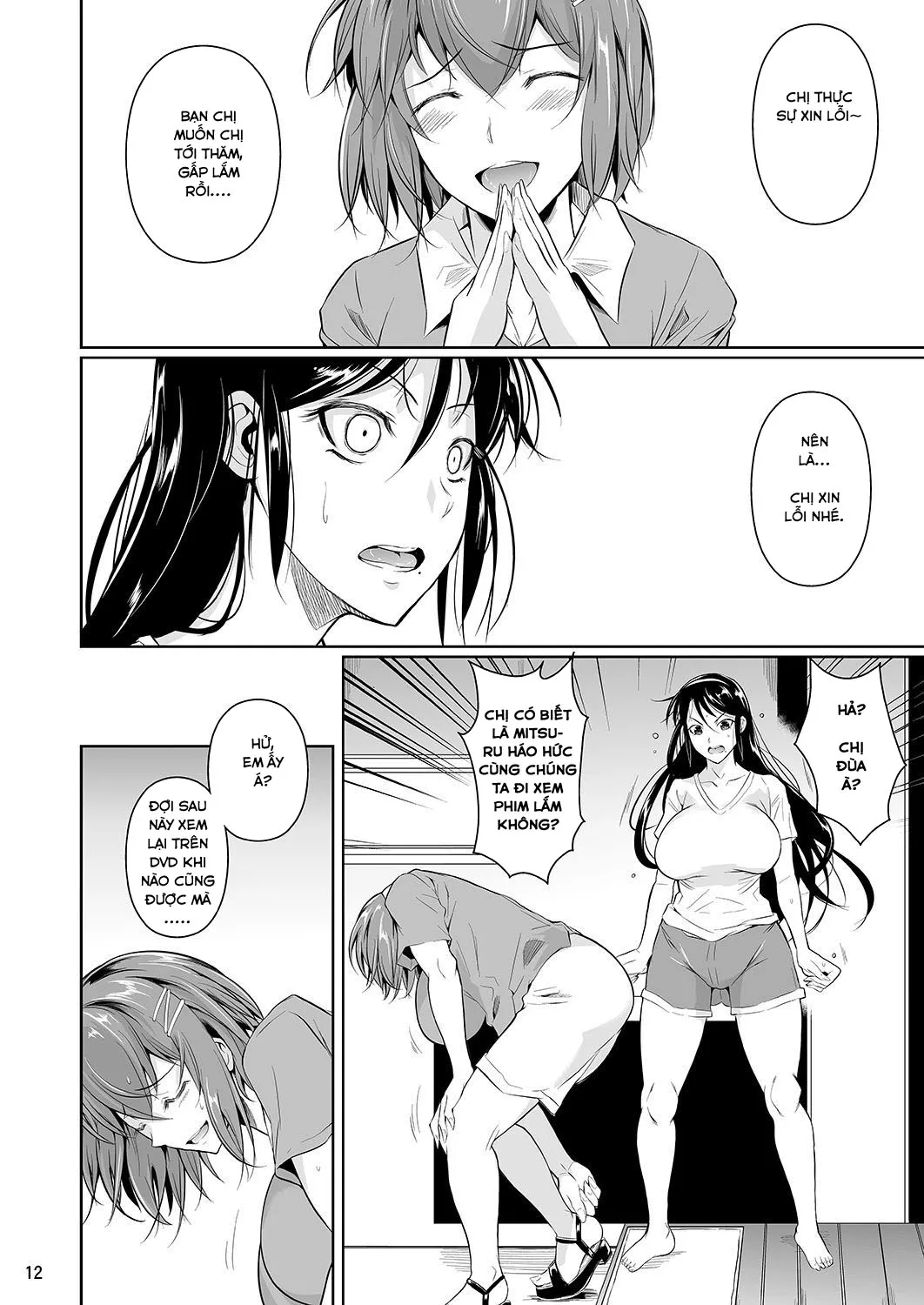HentaiVN.net - Ảnh 16 - Những người chị cao cả [Touchuukasou; Người chị cao cả] - Chap 7
