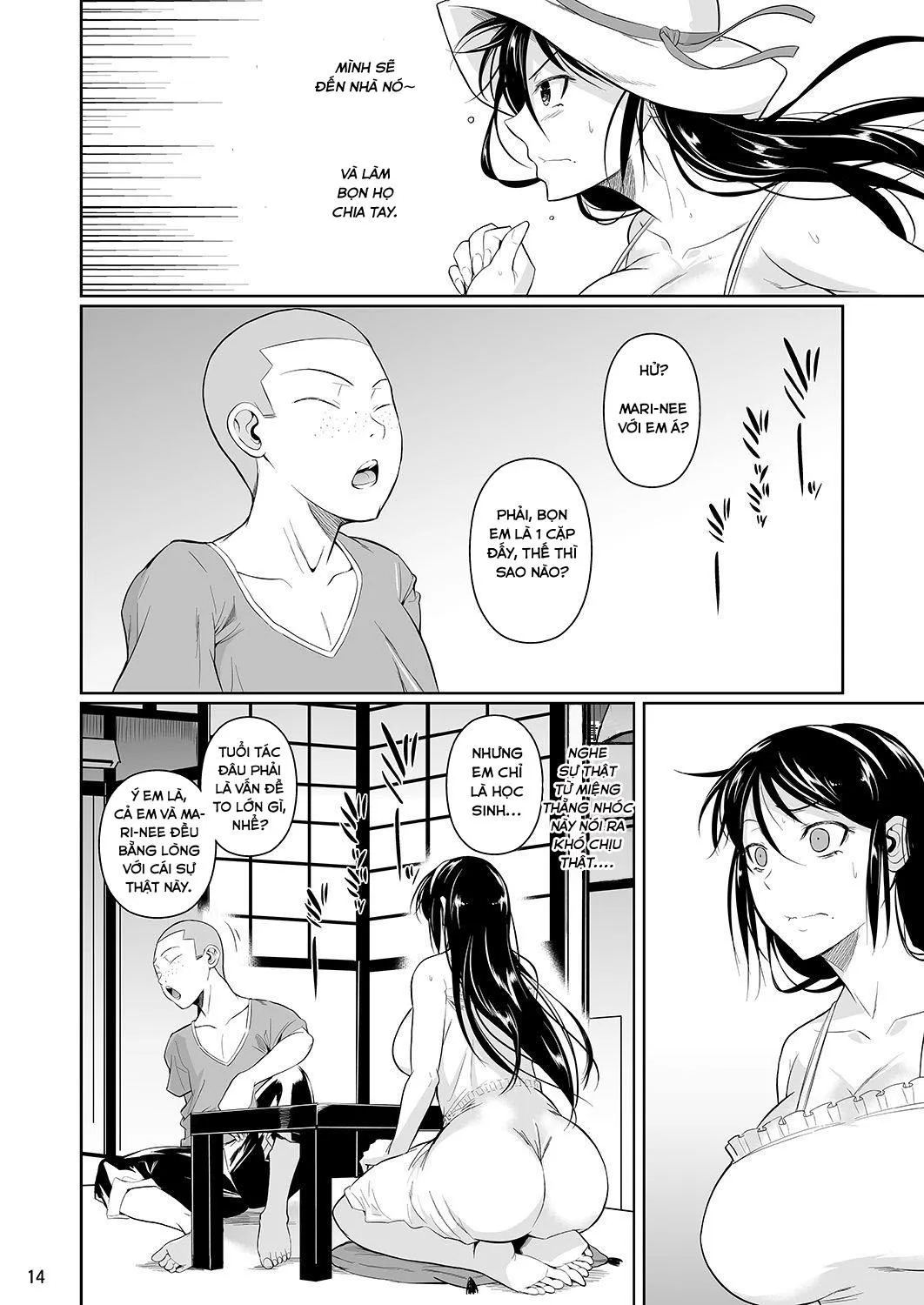 HentaiVN.net - Ảnh 18 - Những người chị cao cả [Touchuukasou; Người chị cao cả] - Chap 7