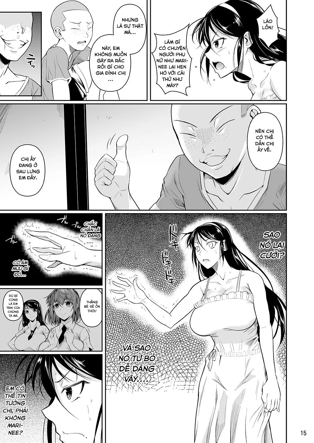 HentaiVN.net - Ảnh 19 - Những người chị cao cả [Touchuukasou; Người chị cao cả] - Chap 7