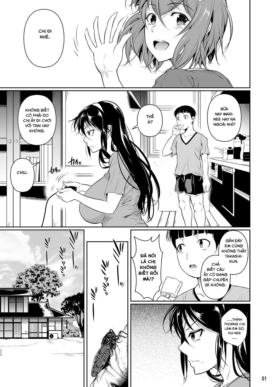 HentaiVN.net - Ảnh 5 - Những người chị cao cả [Touchuukasou; Người chị cao cả] - Chap 7