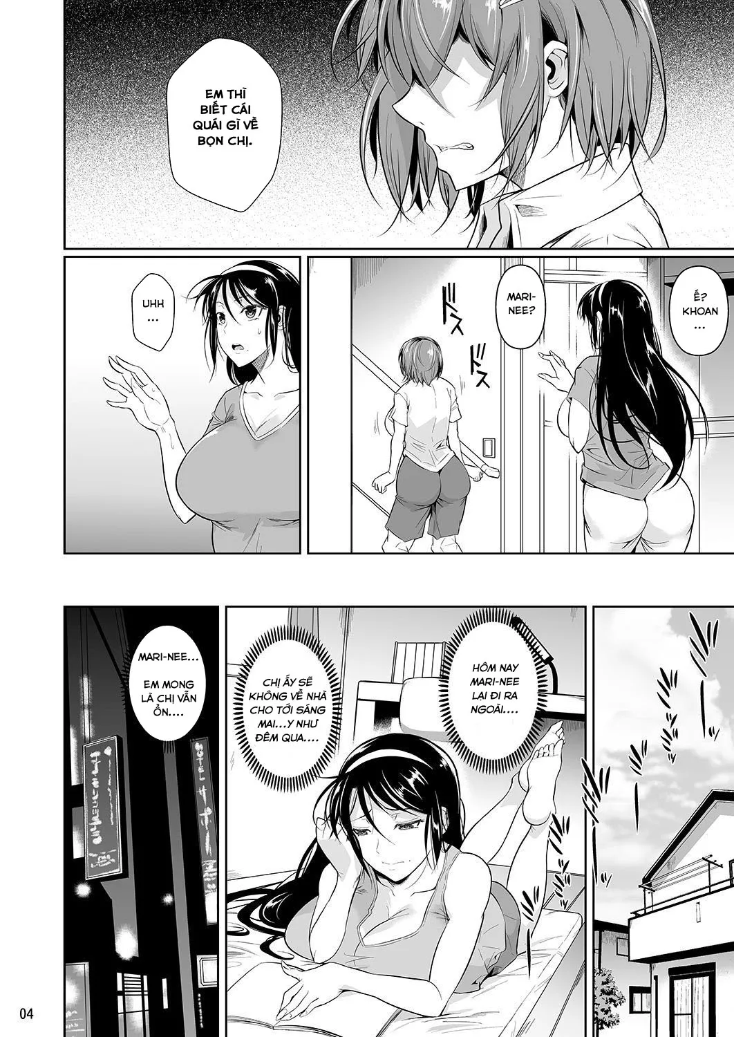 HentaiVN.net - Ảnh 8 - Những người chị cao cả [Touchuukasou; Người chị cao cả] - Chap 7
