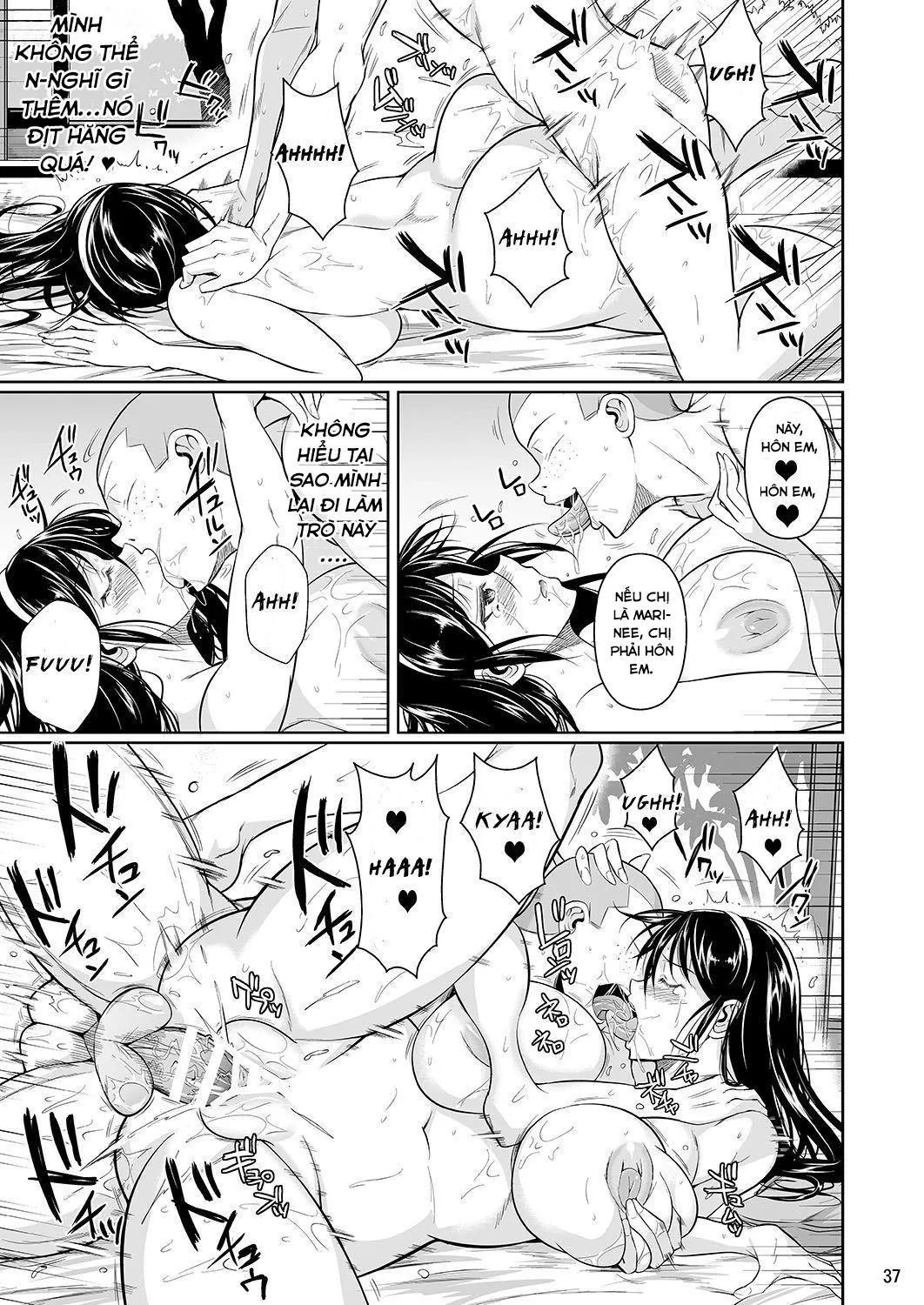 HentaiVN.net - Ảnh 18 - Những người chị cao cả [Touchuukasou; Người chị cao cả] - Chap 8
