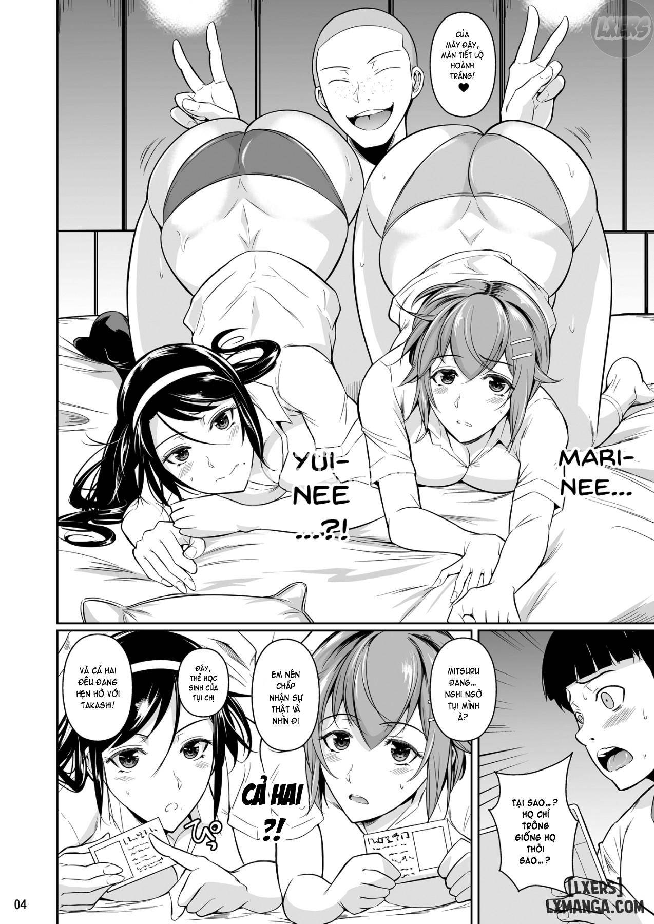 HentaiVN.net - Ảnh 5 - Những người chị cao cả [Touchuukasou; Người chị cao cả] - Chap 9