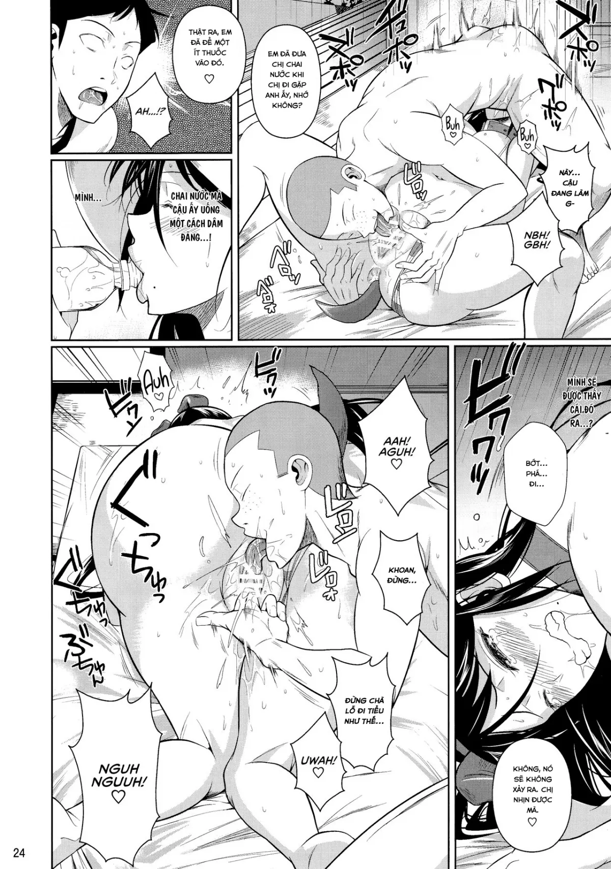 HentaiVN.net - Ảnh 28 - Những người chị cao cả [Touchuukasou; Người chị cao cả] - Chap 12