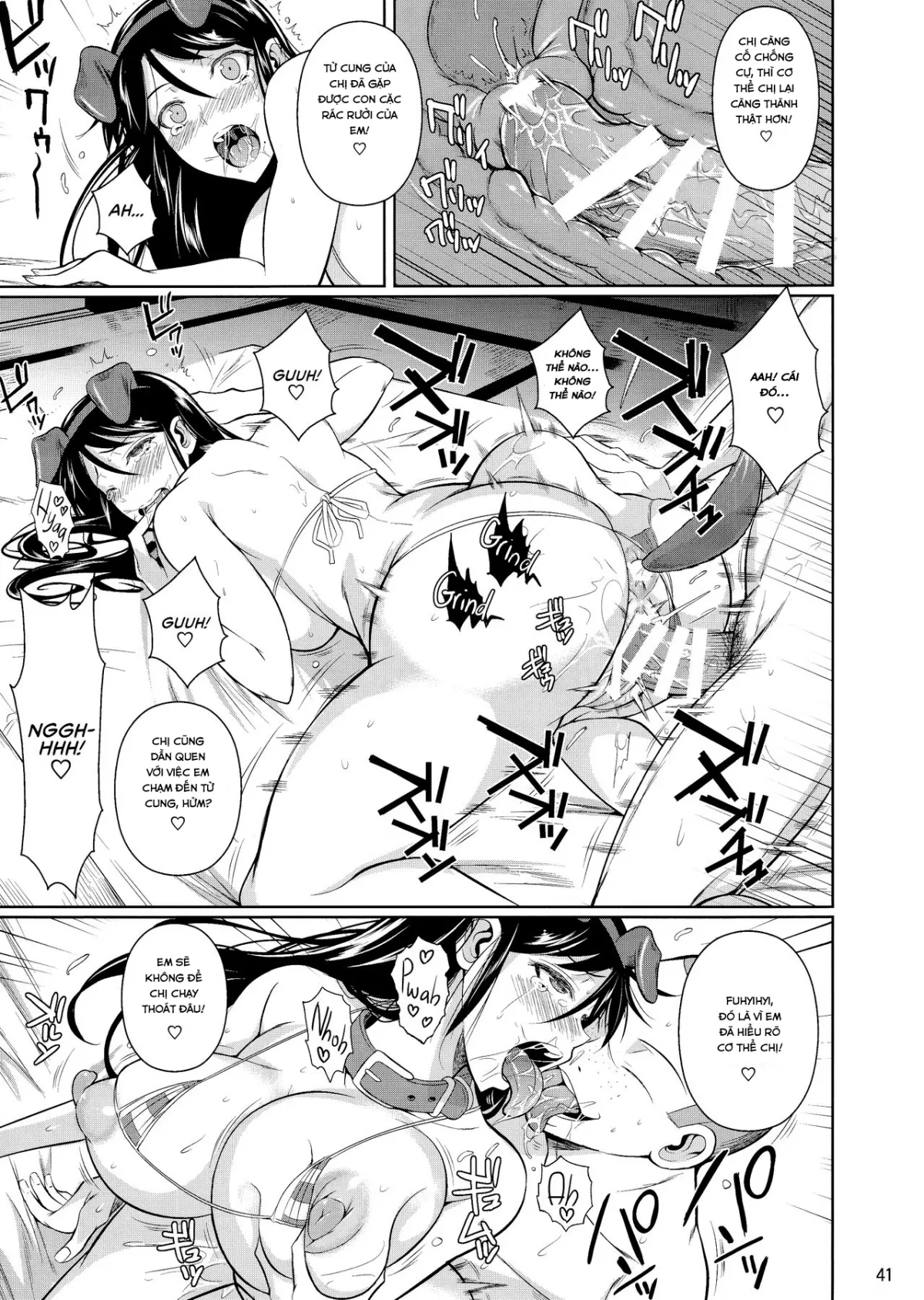 HentaiVN.net - Ảnh 15 - Những người chị cao cả [Touchuukasou; Người chị cao cả] - Chap 13