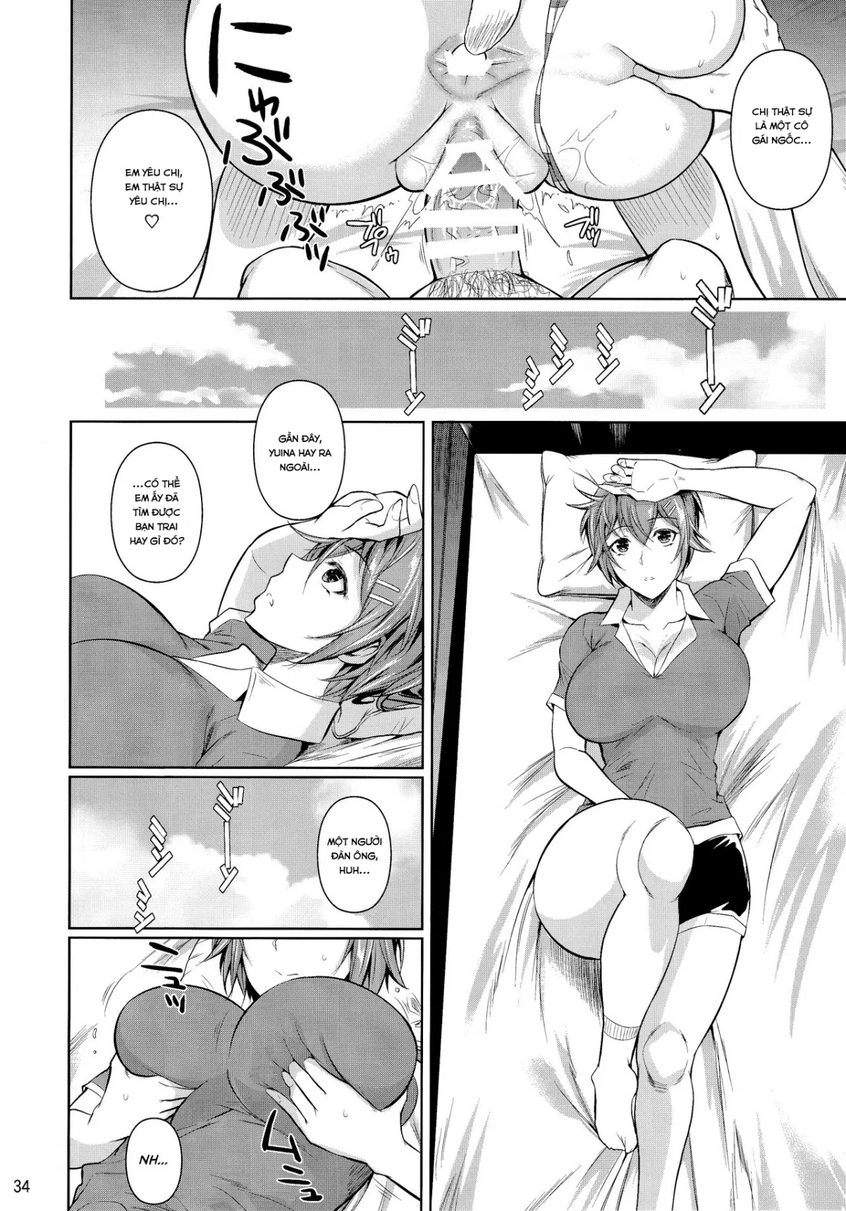 HentaiVN.net - Ảnh 8 - Những người chị cao cả [Touchuukasou; Người chị cao cả] - Chap 13