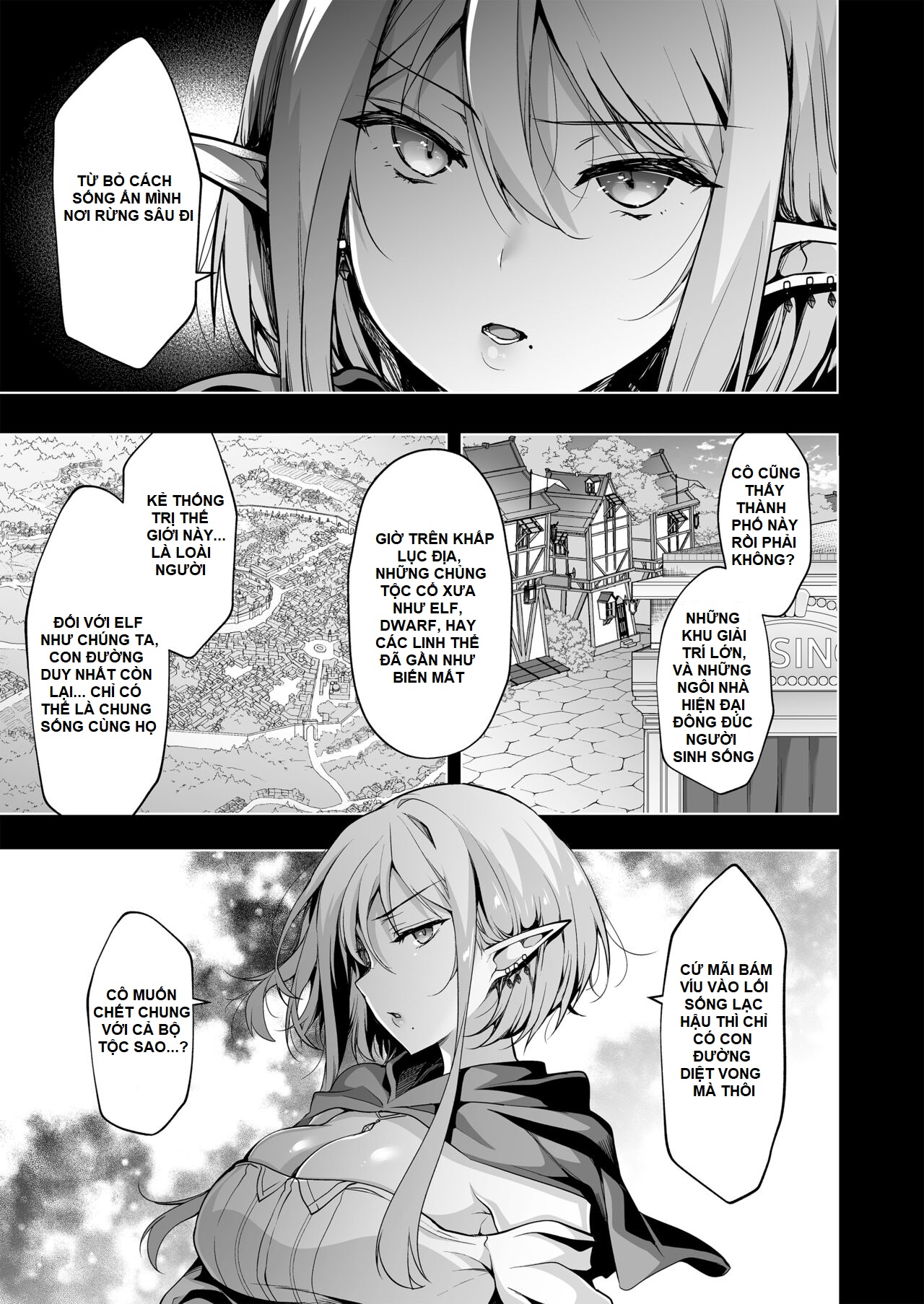 HentaiVN.net - Ảnh 16 - Elf ni Inmon o Tsukeru Hon - Chap 3