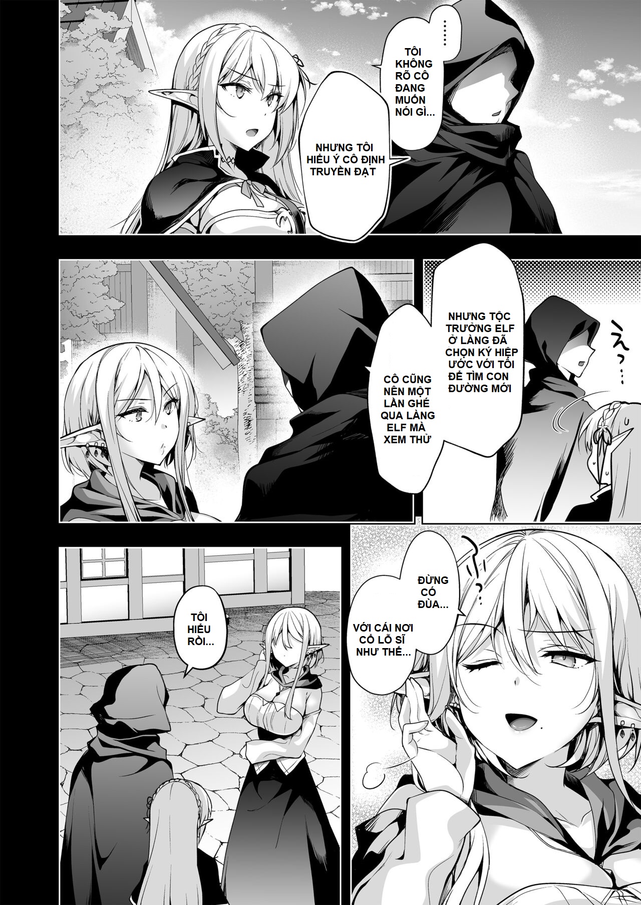 HentaiVN.net - Ảnh 17 - Elf ni Inmon o Tsukeru Hon - Chap 3