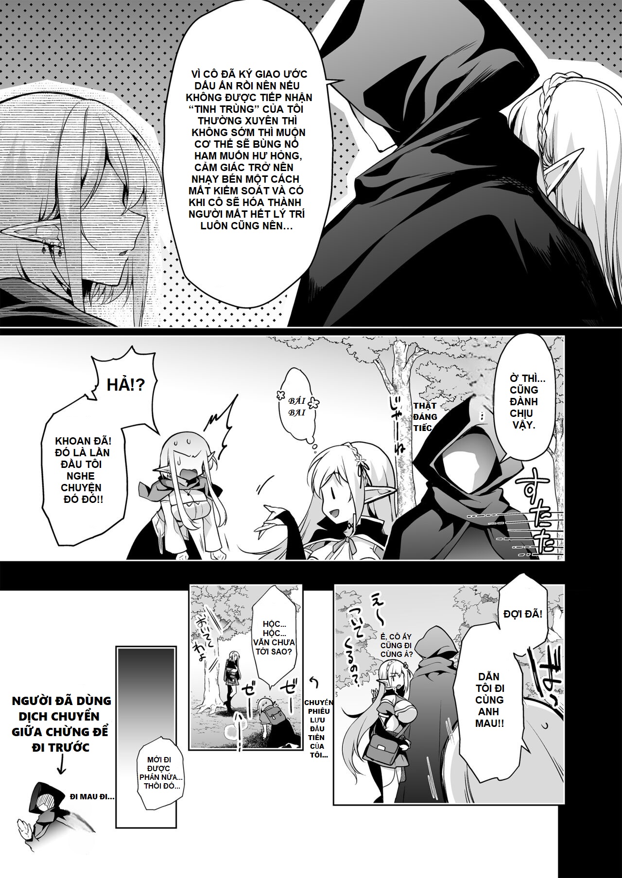 HentaiVN.net - Ảnh 18 - Elf ni Inmon o Tsukeru Hon - Chap 3