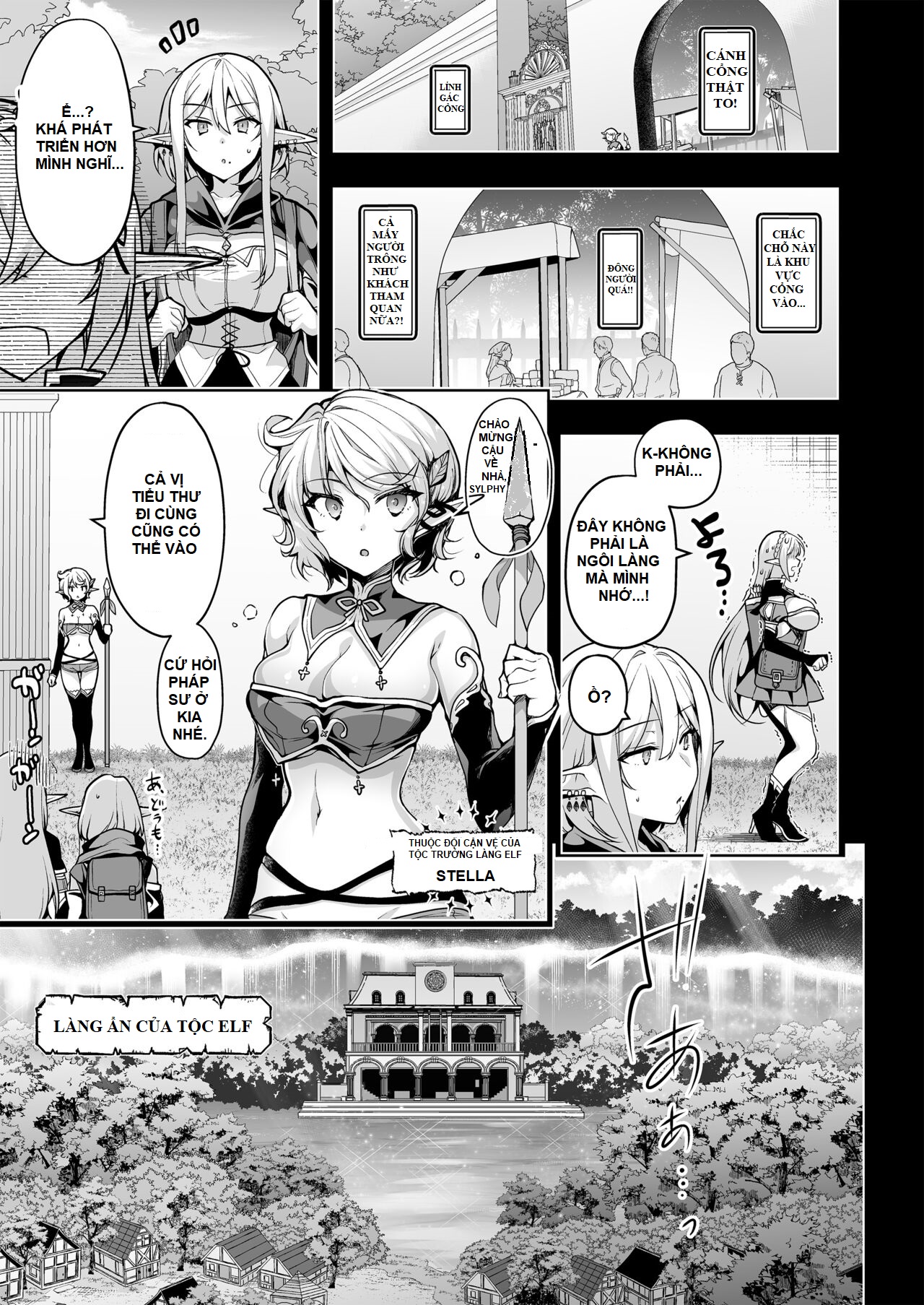 HentaiVN.net - Ảnh 20 - Elf ni Inmon o Tsukeru Hon - Chap 3