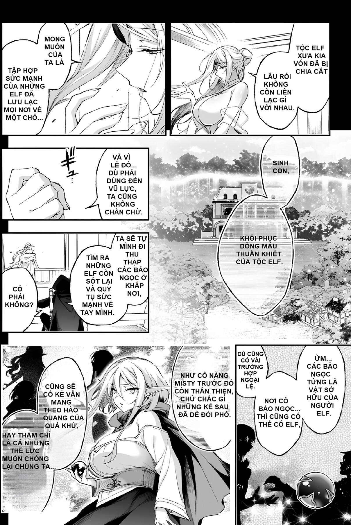 HentaiVN.net - Ảnh 22 - Elf ni Inmon o Tsukeru Hon - Chap 5