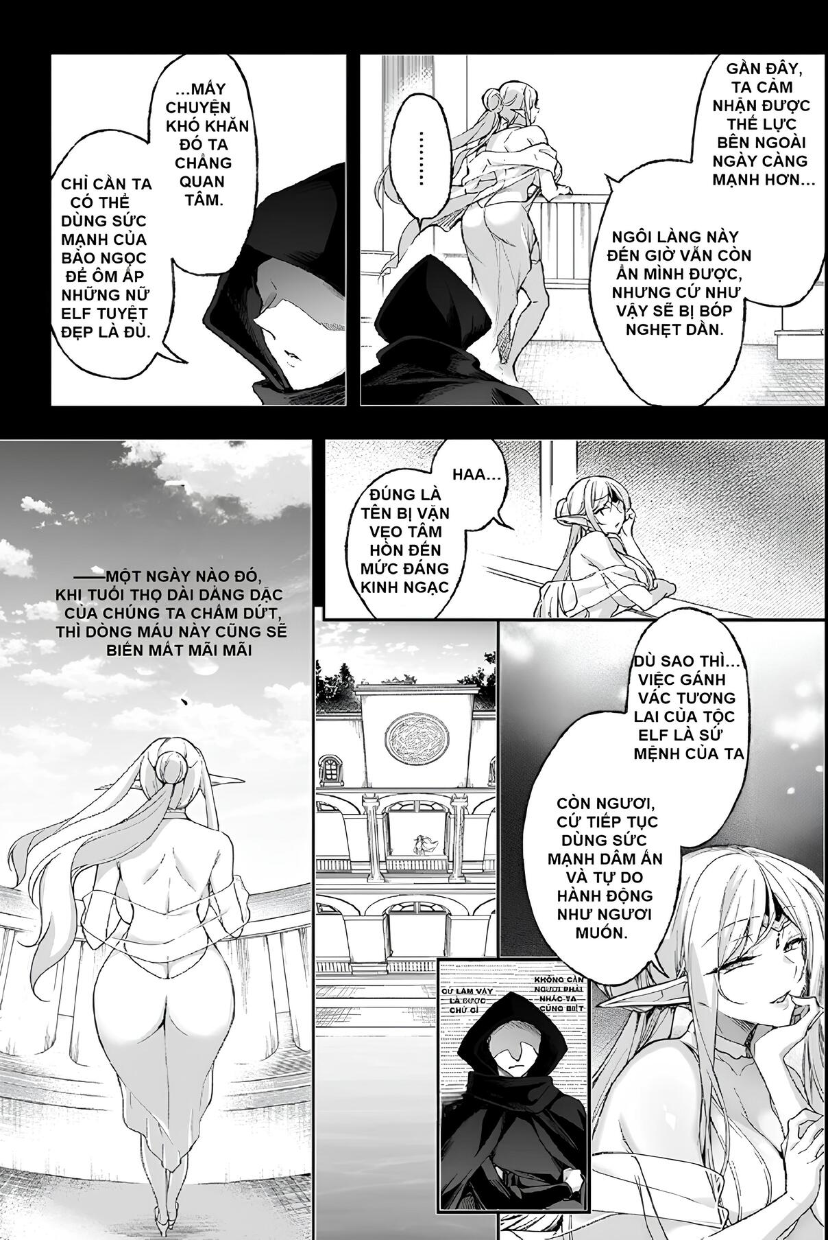 HentaiVN.net - Ảnh 23 - Elf ni Inmon o Tsukeru Hon - Chap 5