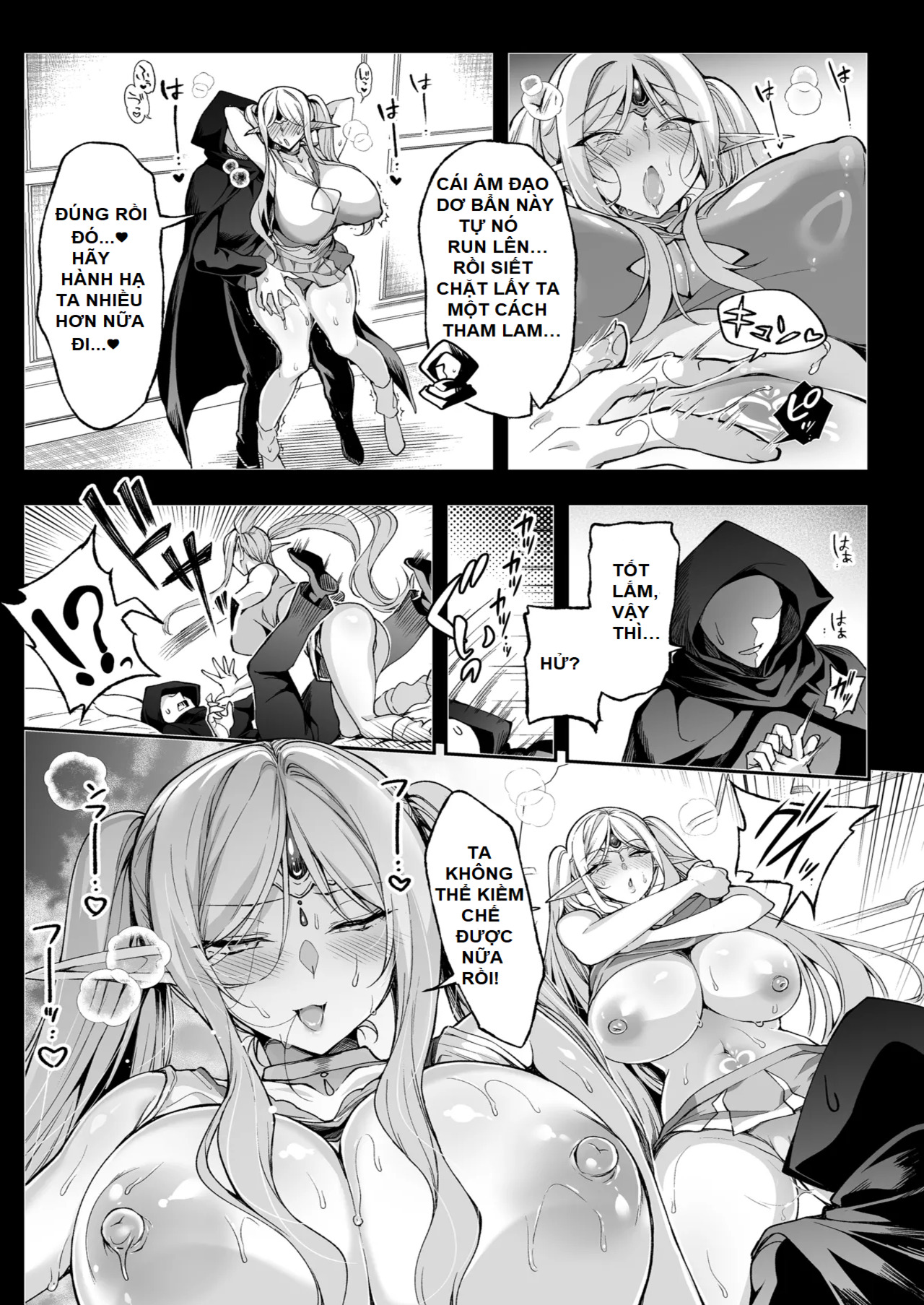HentaiVN.net - Ảnh 32 - Elf ni Inmon o Tsukeru Hon - Chap 5