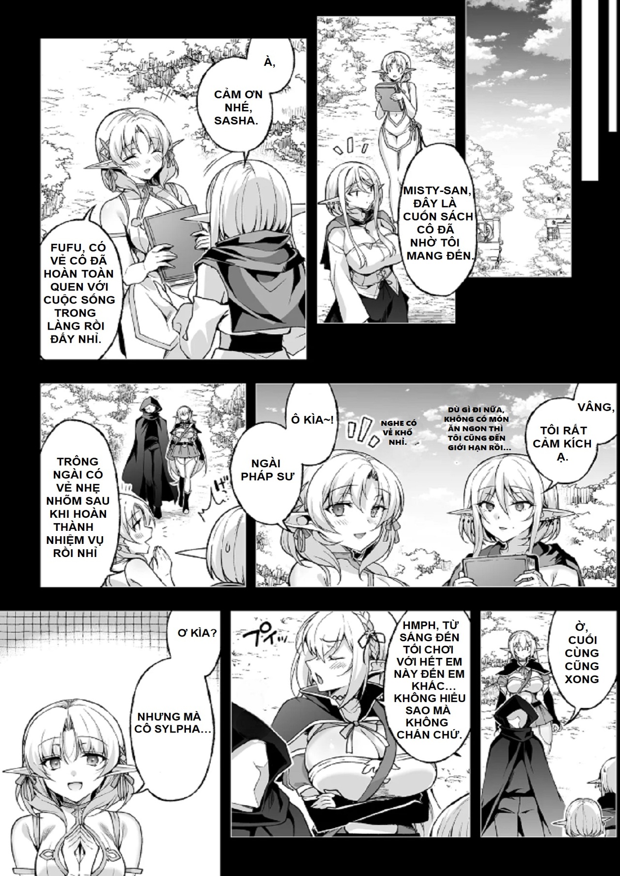 HentaiVN.net - Ảnh 41 - Elf ni Inmon o Tsukeru Hon - Chap 5