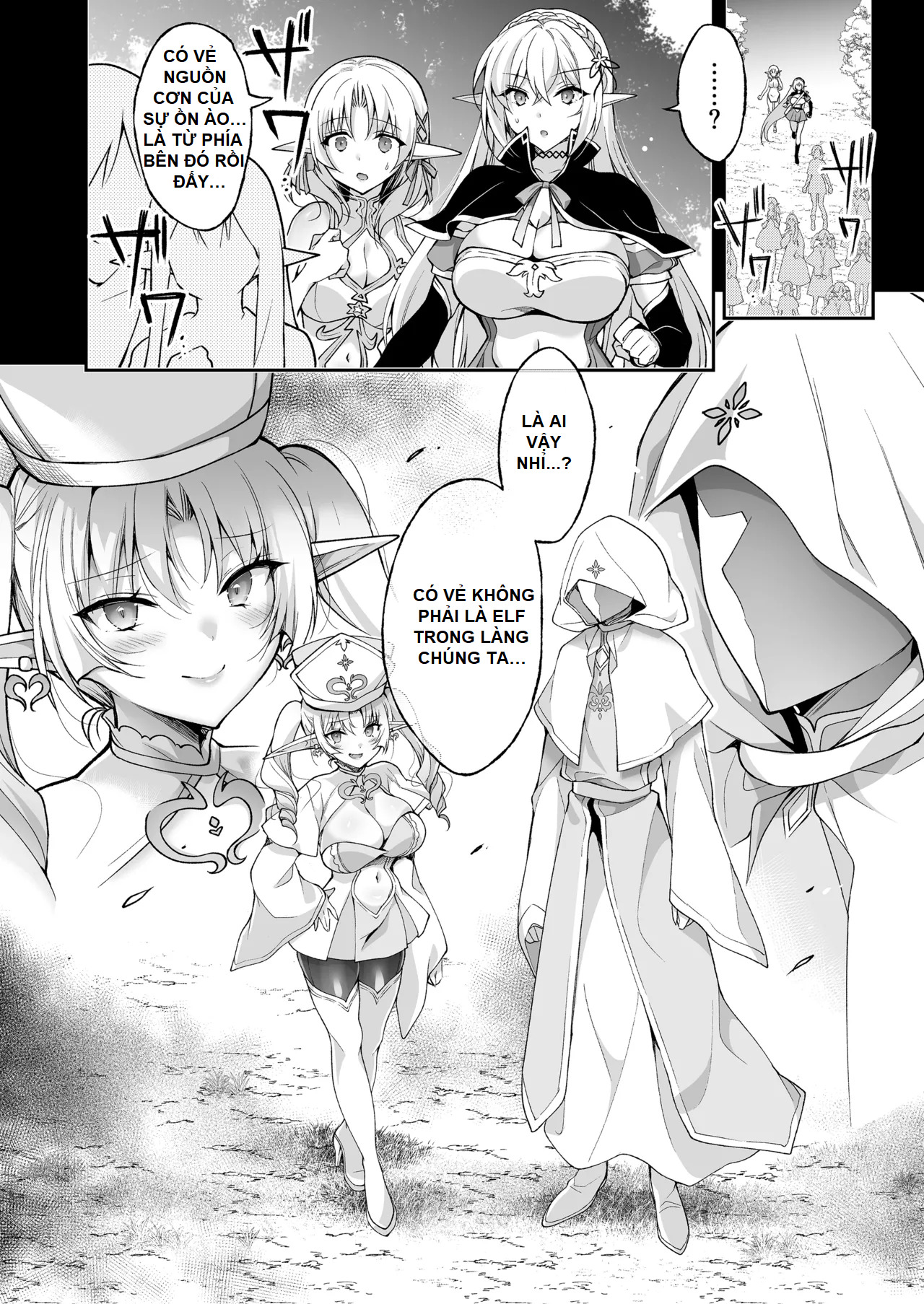 HentaiVN.net - Ảnh 44 - Elf ni Inmon o Tsukeru Hon - Chap 5