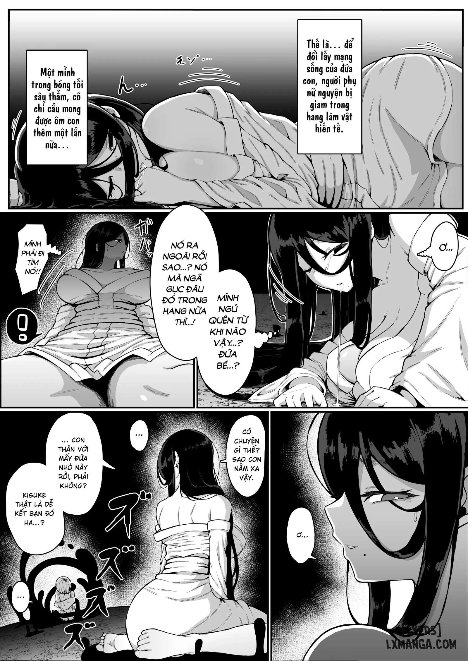 HentaiVN.net - Ảnh 13 - Ikenie Boshi Koubi -Mura no Ikenie to Natta Boshi wa Yami no Soko de Eikyuu ni Koubi Suru - Chap 1