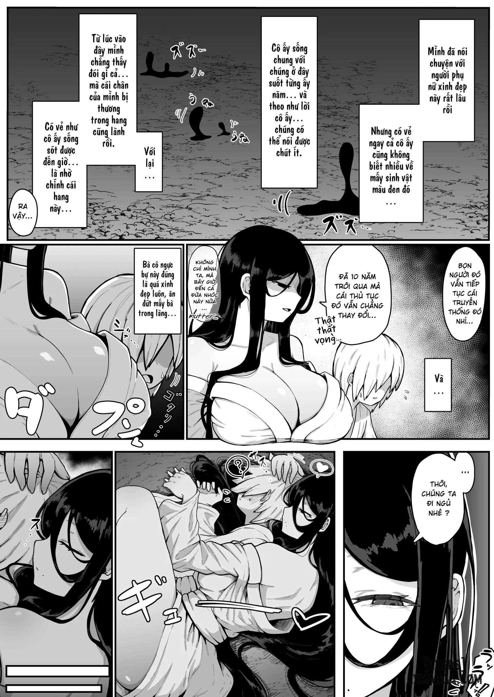 HentaiVN.net - Ảnh 9 - Ikenie Boshi Koubi -Mura no Ikenie to Natta Boshi wa Yami no Soko de Eikyuu ni Koubi Suru - Chap 1