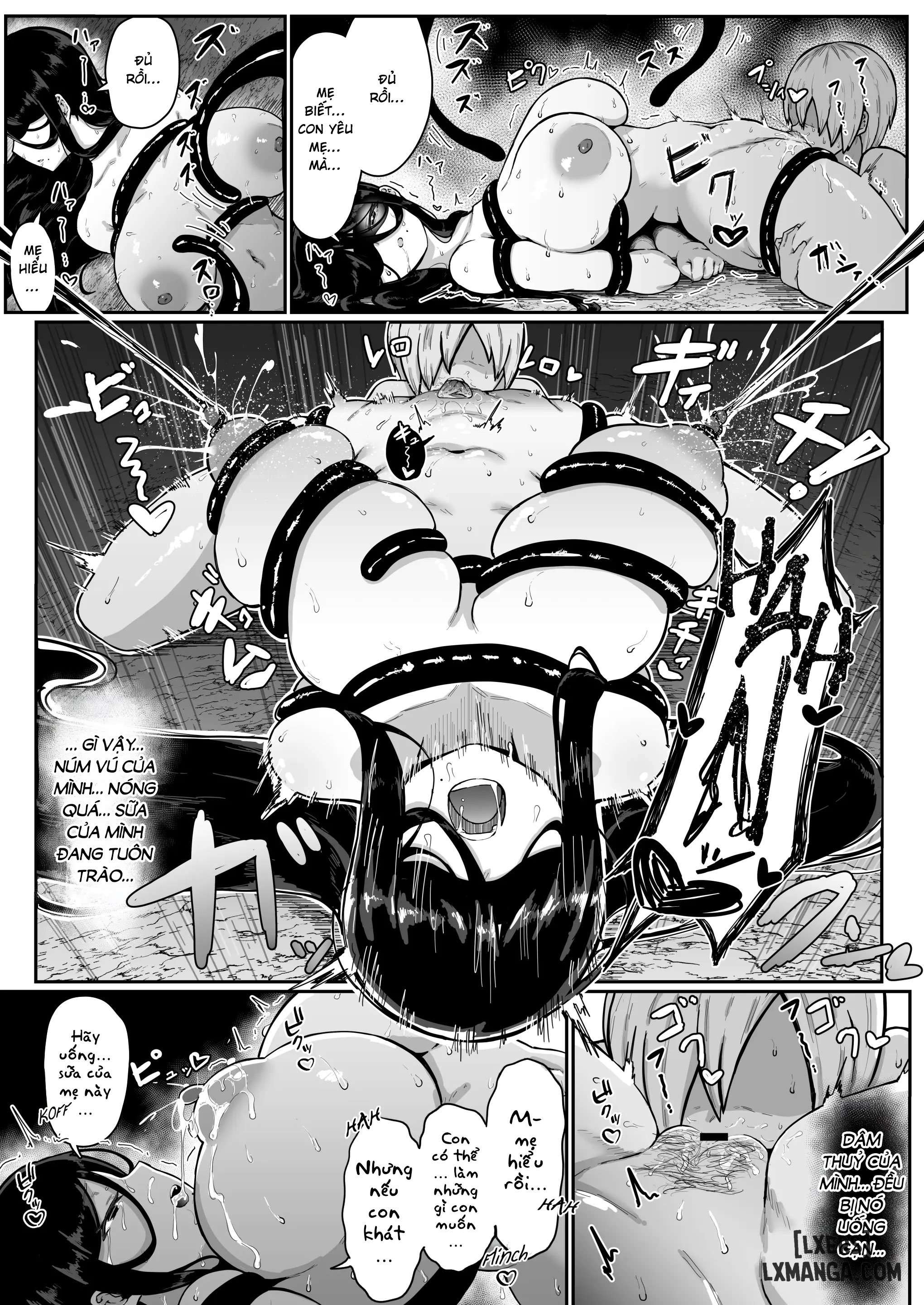 HentaiVN.net - Ảnh 4 - Ikenie Boshi Koubi -Mura no Ikenie to Natta Boshi wa Yami no Soko de Eikyuu ni Koubi Suru - Chap 2