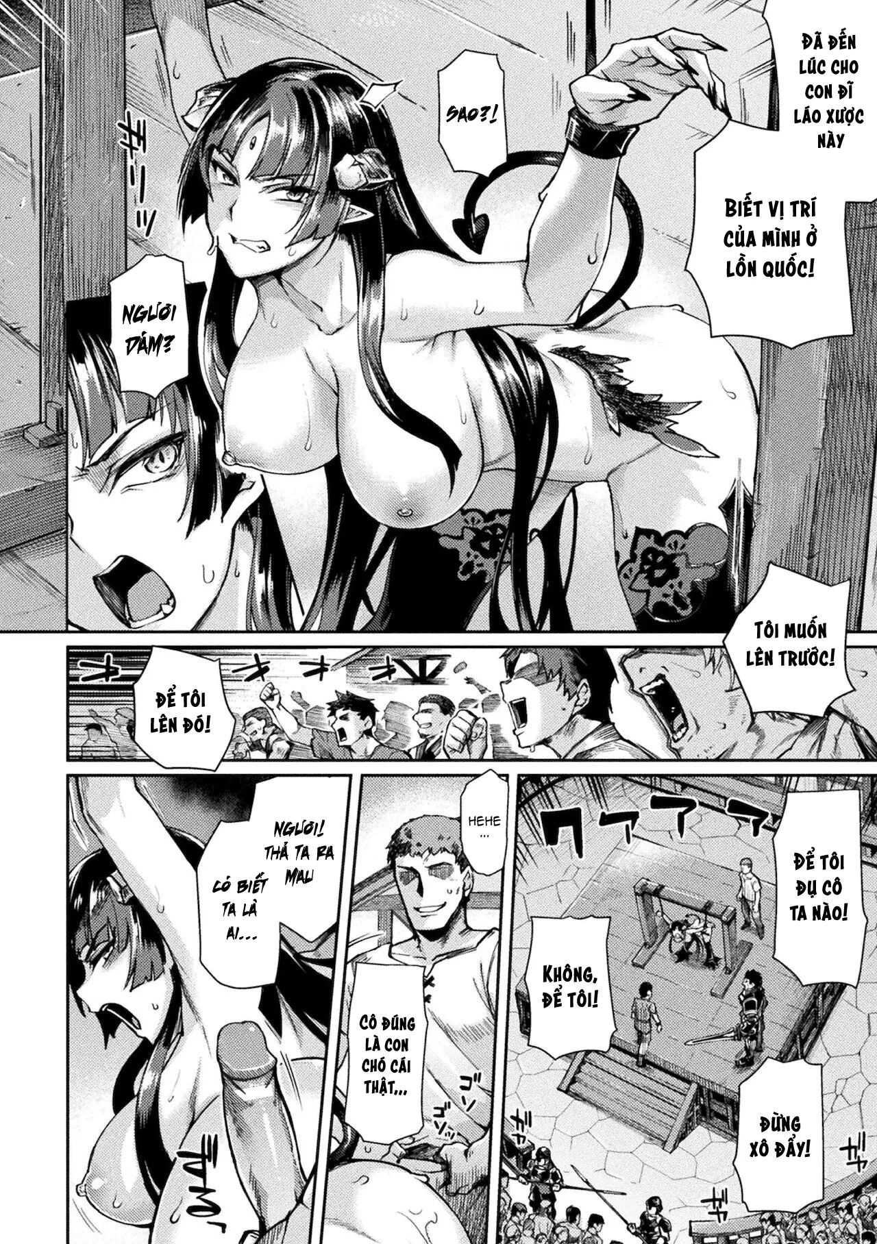 HentaiVN.net - Ảnh 8 - Kuroinu 2 [Không Che] [Kuroinu II Inyoku ni Somaru Haitoku no Miyako, Futatabi] - Chap 10
