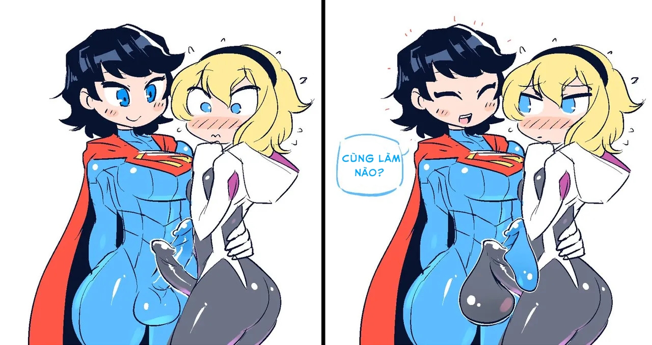 HentaiVN.net - Ảnh 3 - [Hiryouman/ Crap-Man] Superwoman Gallery - Chap 7