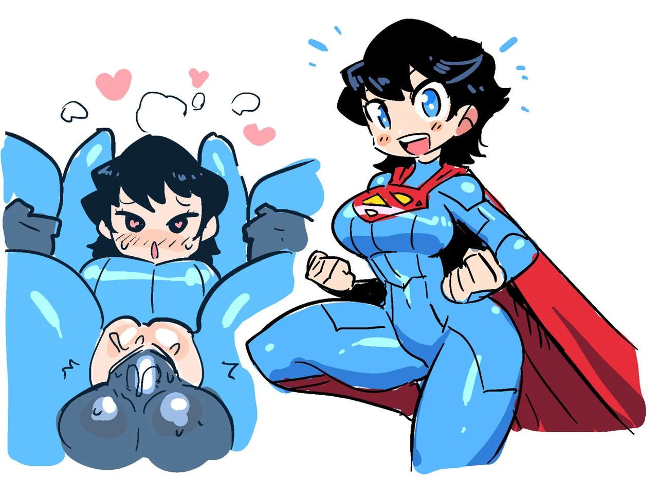 HentaiVN.net - Ảnh 7 - [Hiryouman/ Crap-Man] Superwoman Gallery - Chap 7