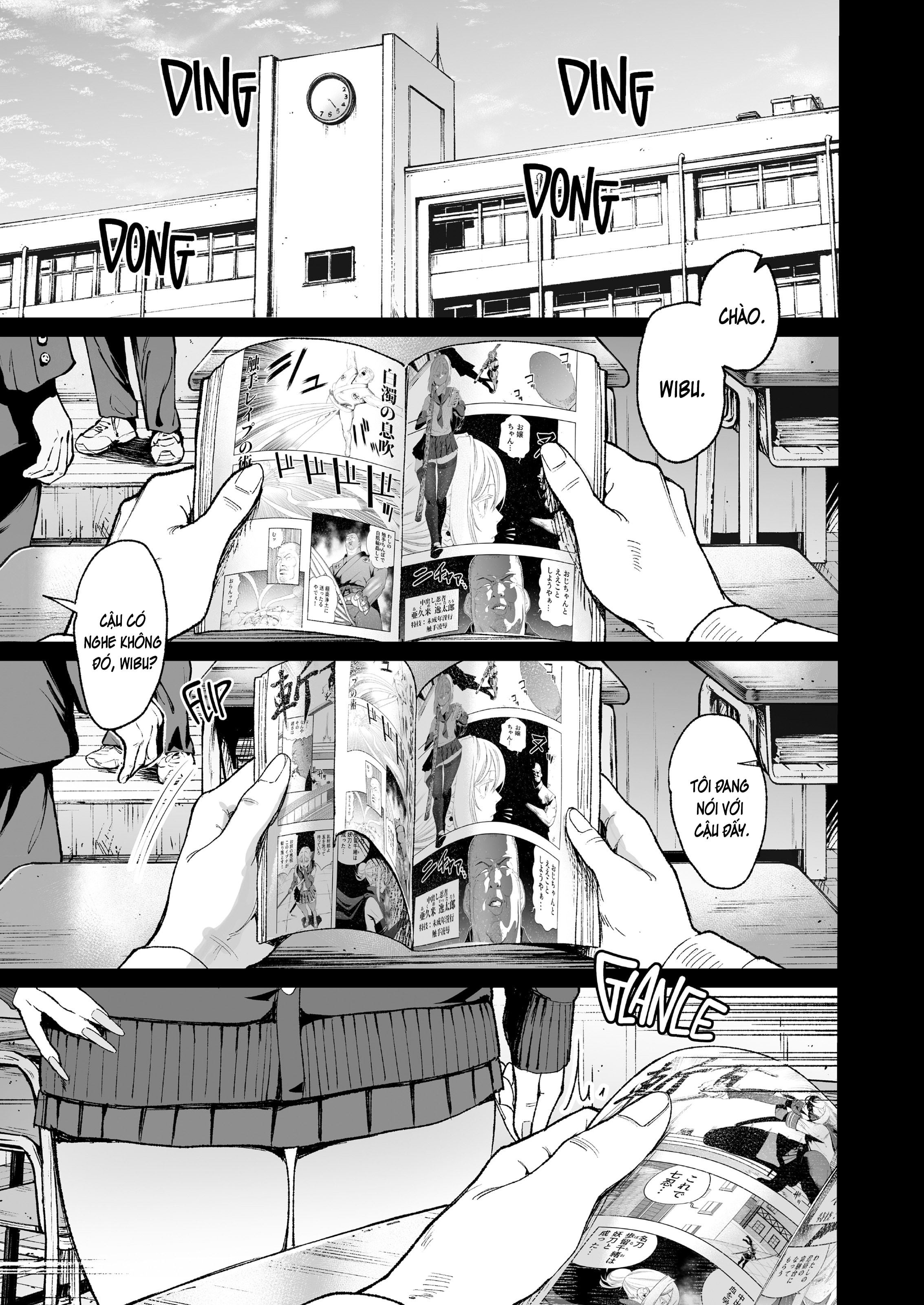 HentaiVN.net - Ảnh 4 - Cô nàng gyaru cho phép tôi bú lồn cô ấy 4.5 - Chap 1
