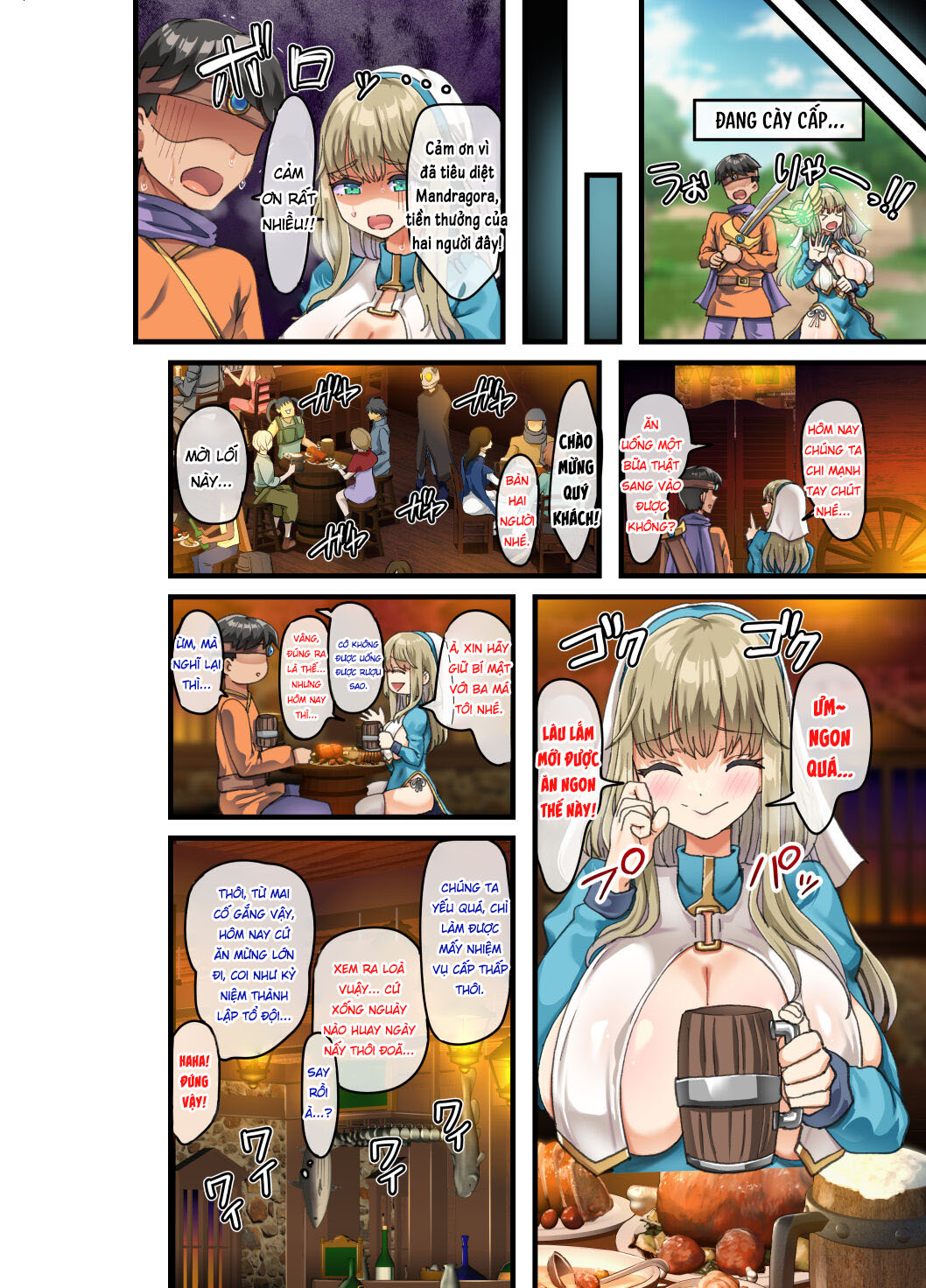 HentaiVN.net - Ảnh 35 - Cuộc phiêu lưu của lọ vương - Chap 2