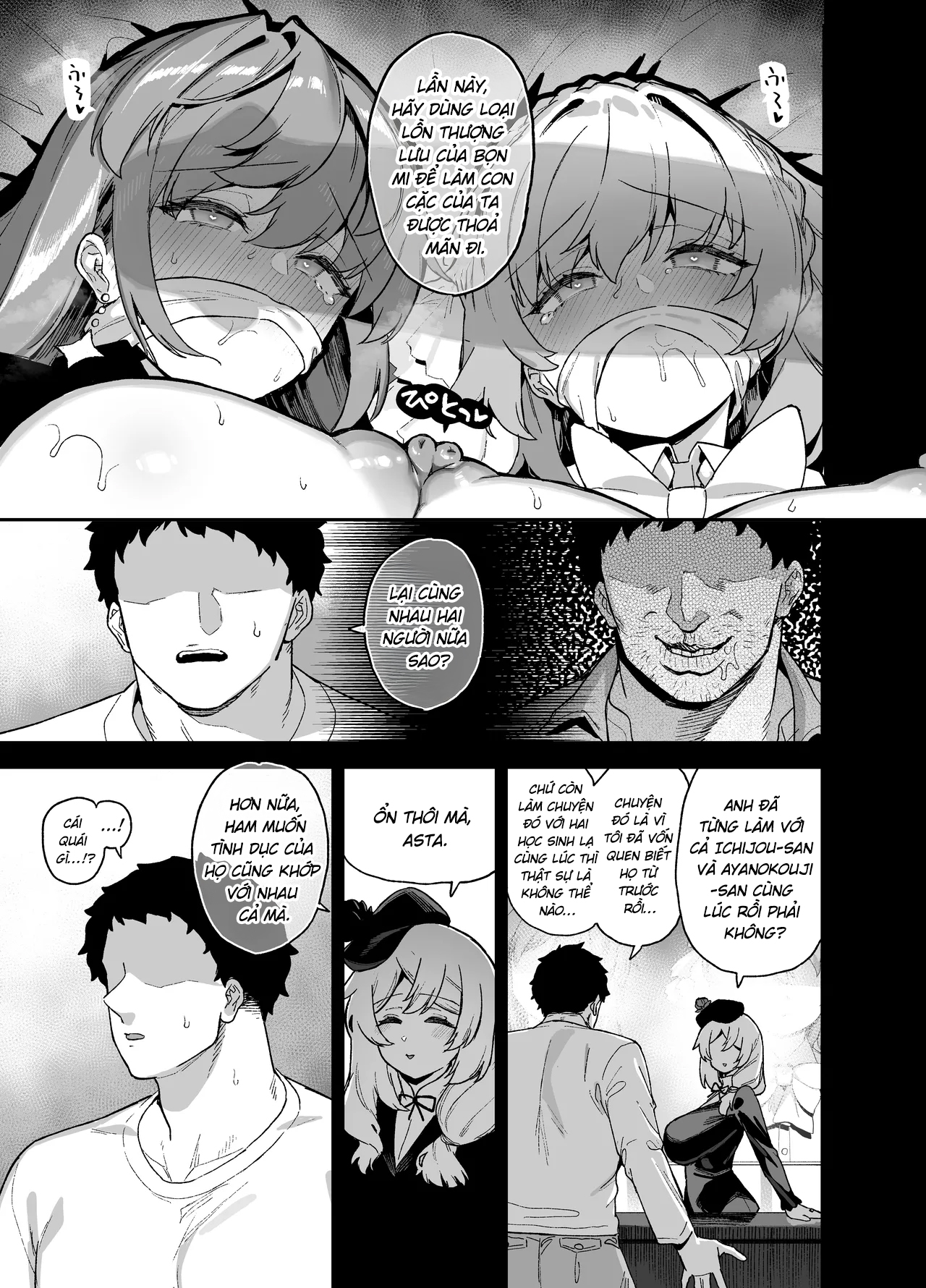 HentaiVN.net - Ảnh 12 - Oushun Jogakuen no Danyuu 4 - Chap 1