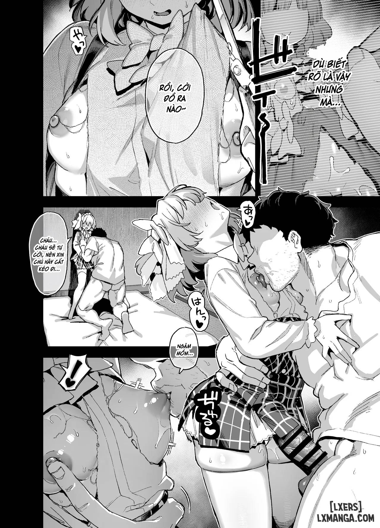 HentaiVN.net - Ảnh 5 - Oushun Jogakuen no Danyuu 4 - Chap 2