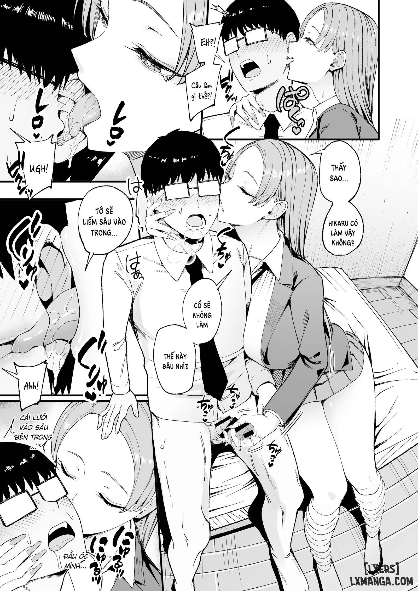 HentaiVN.net - Ảnh 16 - Cô nàng gyaru cho phép tôi bulul cô ấy 4 - Chap 1