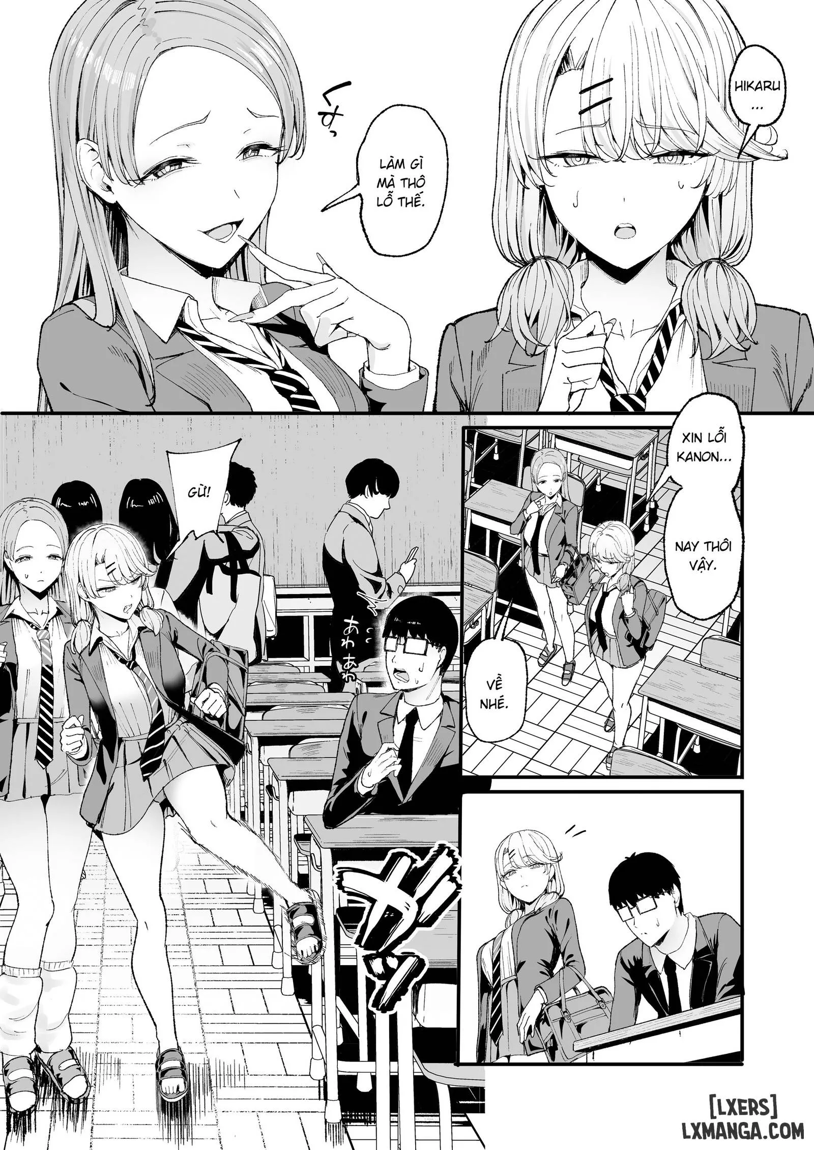 HentaiVN.net - Ảnh 7 - Cô nàng gyaru cho phép tôi bulul cô ấy 4 - Chap 1