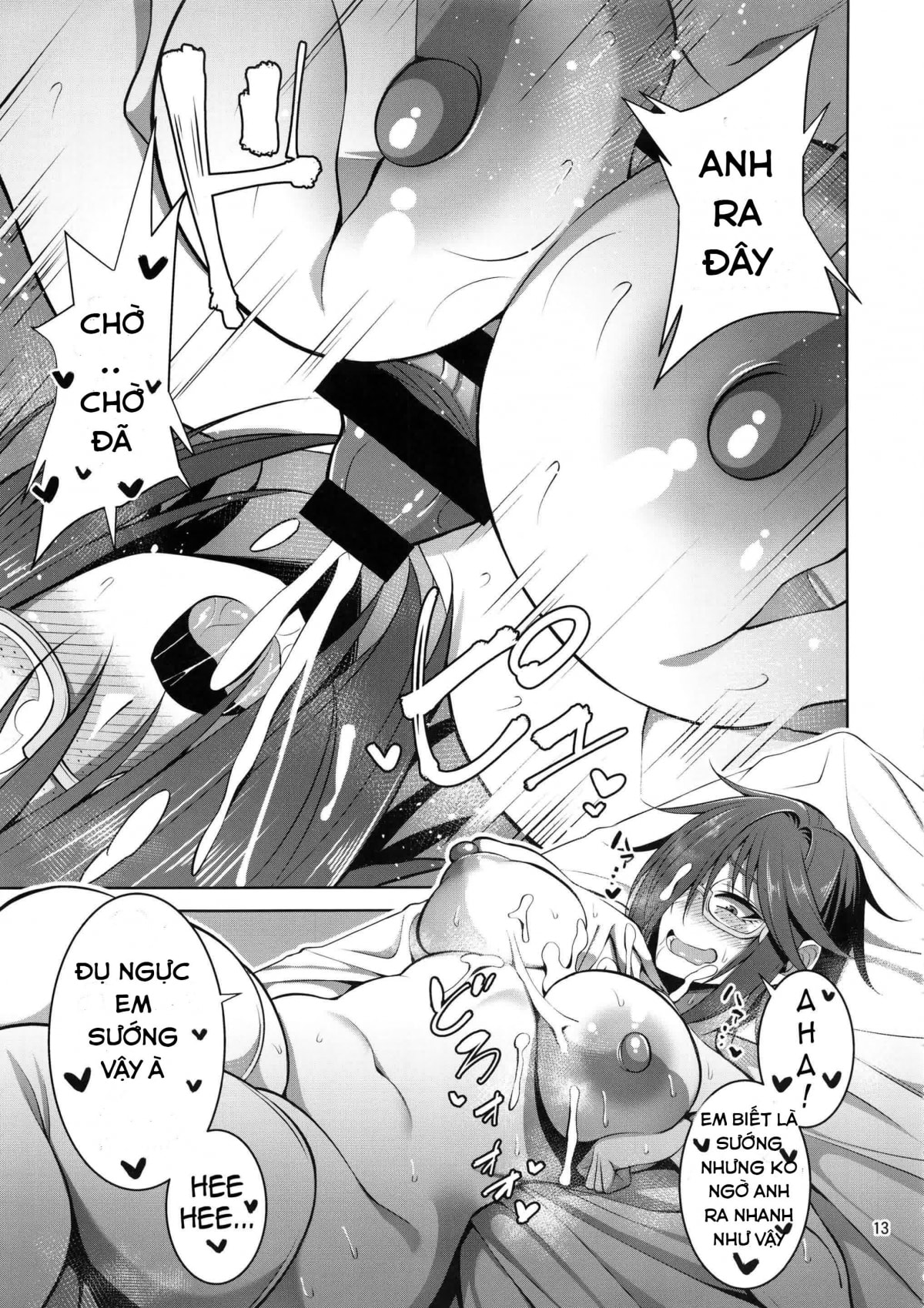 HentaiVN.net - Ảnh 13 - Cuốn sách của dâm nữ đeo kính - Chap 1