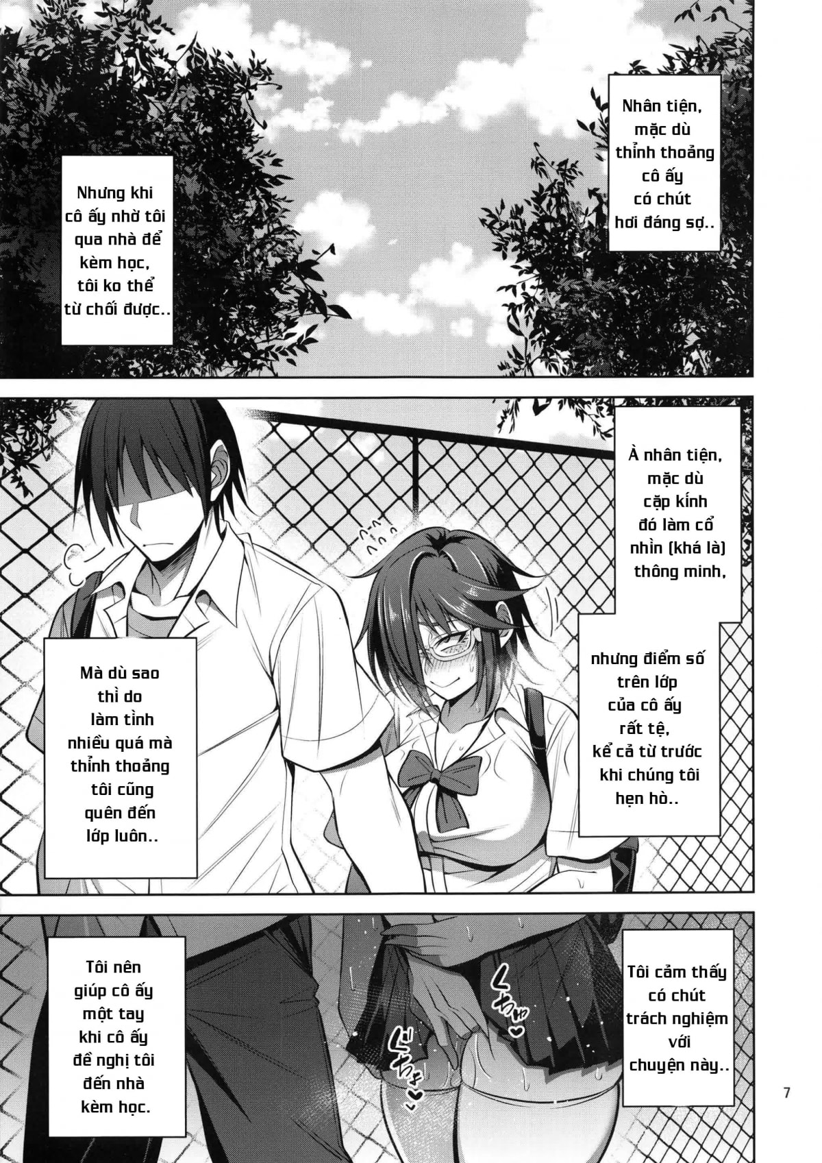HentaiVN.net - Ảnh 7 - Cuốn sách của dâm nữ đeo kính - Chap 1