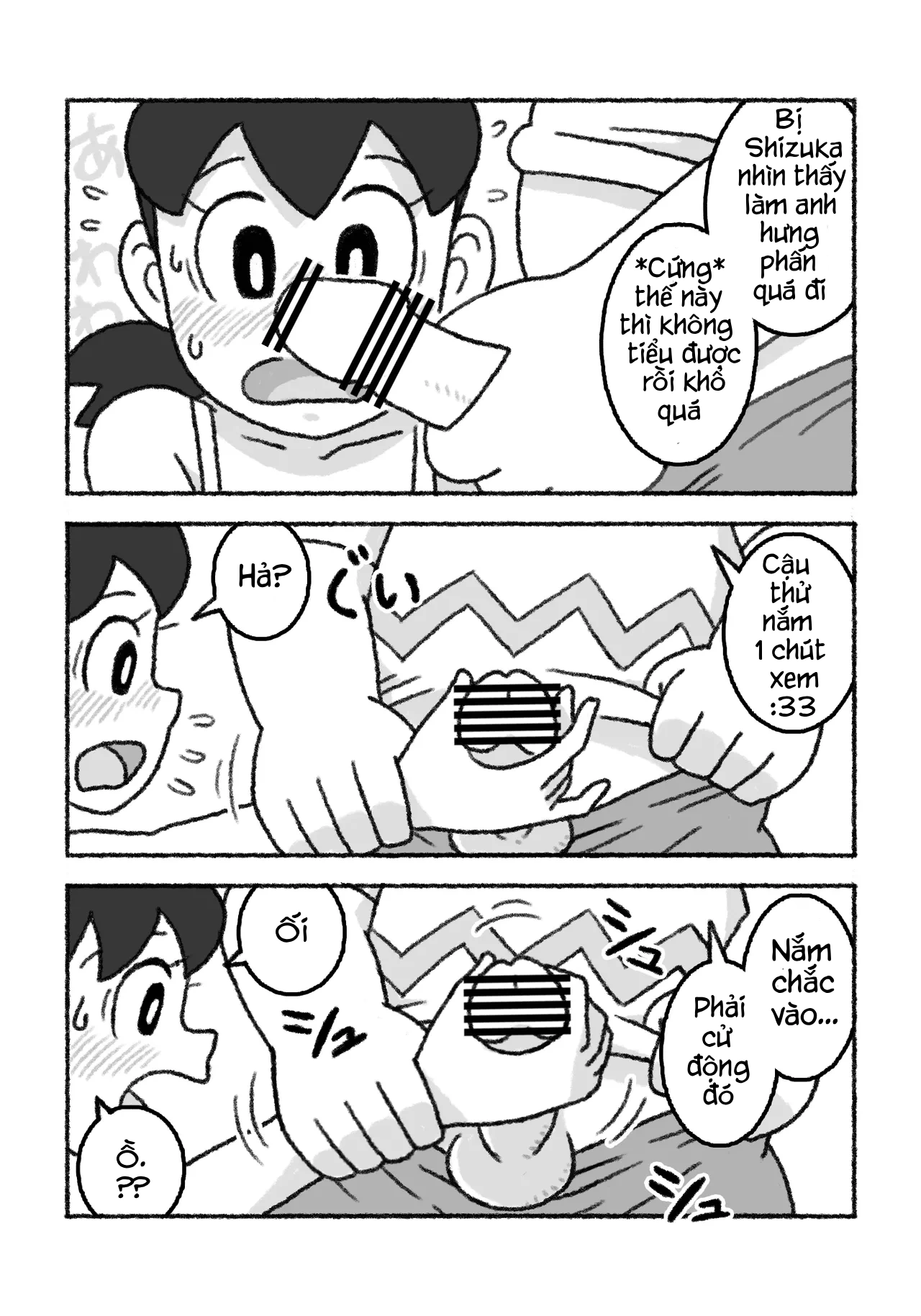 HentaiVN.net - Ảnh 12 - Giáo Dục Giới Tính Doraemon [Mới Tập Dịch] - Chap 3