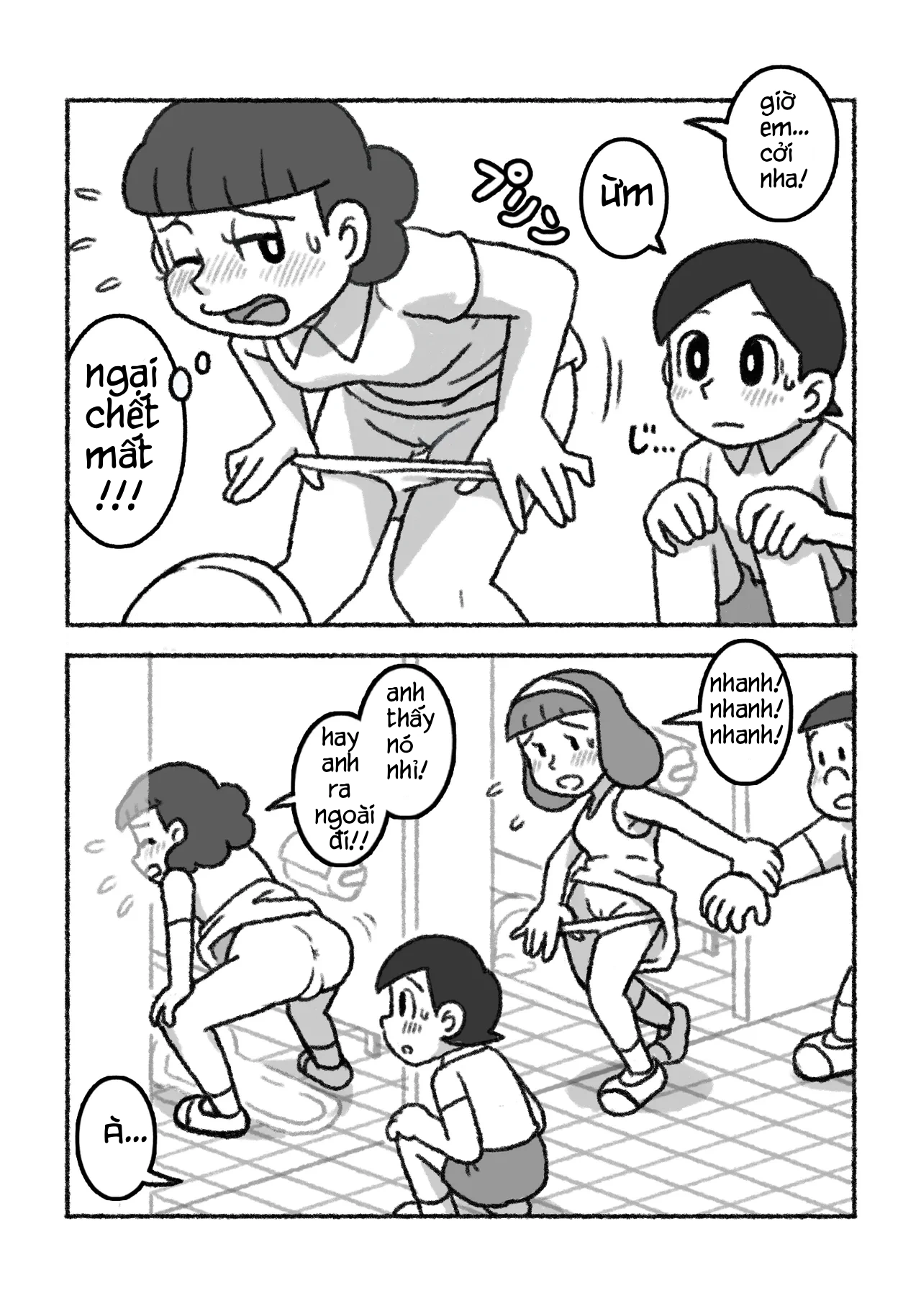 HentaiVN.net - Ảnh 3 - Giáo Dục Giới Tính Doraemon [Mới Tập Dịch] - Chap 3