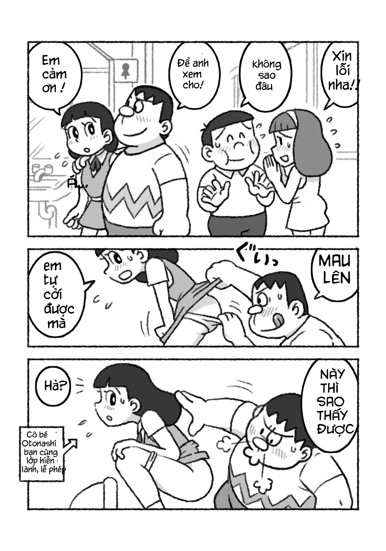 HentaiVN.net - Ảnh 6 - Giáo Dục Giới Tính Doraemon [Mới Tập Dịch] - Chap 3