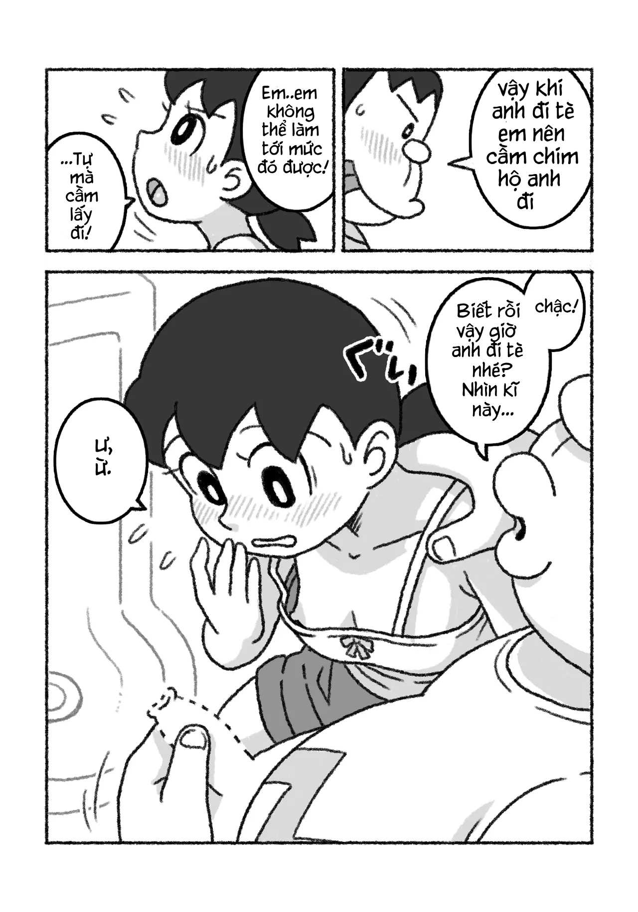 HentaiVN.net - Ảnh 10 - Giáo Dục Giới Tính Doraemon [Mới Tập Dịch] - Chap 3