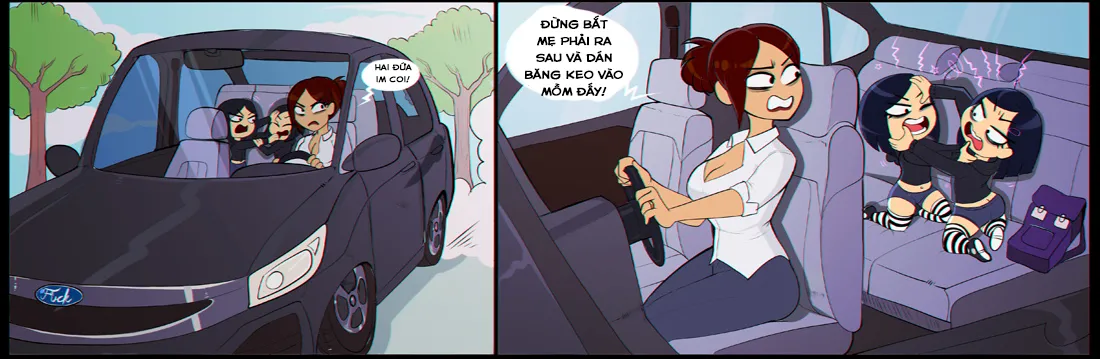 HentaiVN.net - Ảnh 4 - Mẹ Em Là FBI! [Shadman's FBI Mom] - Chap 4