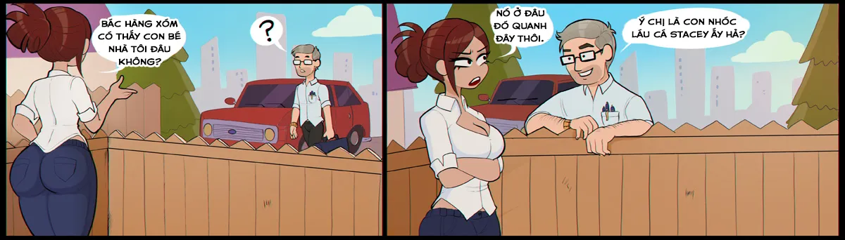 HentaiVN.net - Ảnh 3 - Mẹ Em Là FBI! [Shadman's FBI Mom] - Chap 6