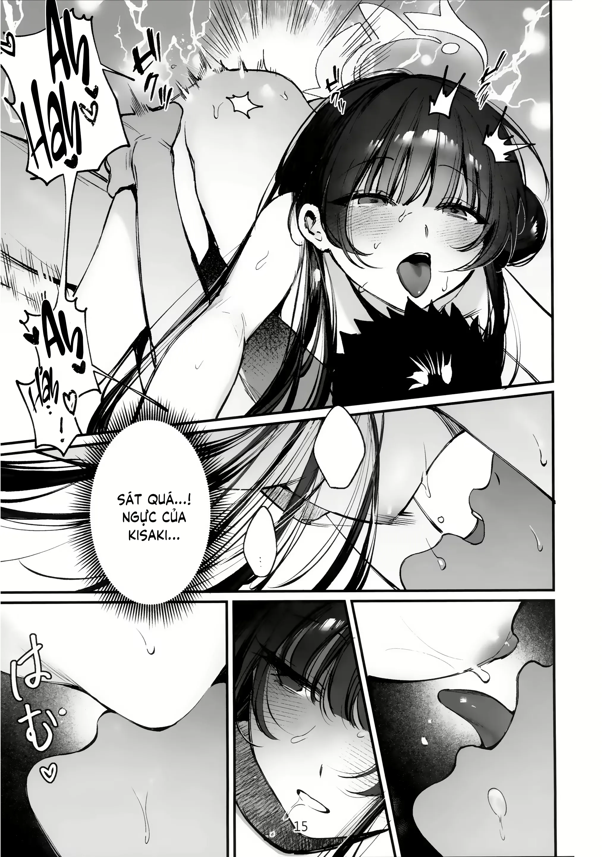 HentaiVN.net - Ảnh 14 - Cùng mát xa nào chủ tịch Kisaki!! - Chap 2