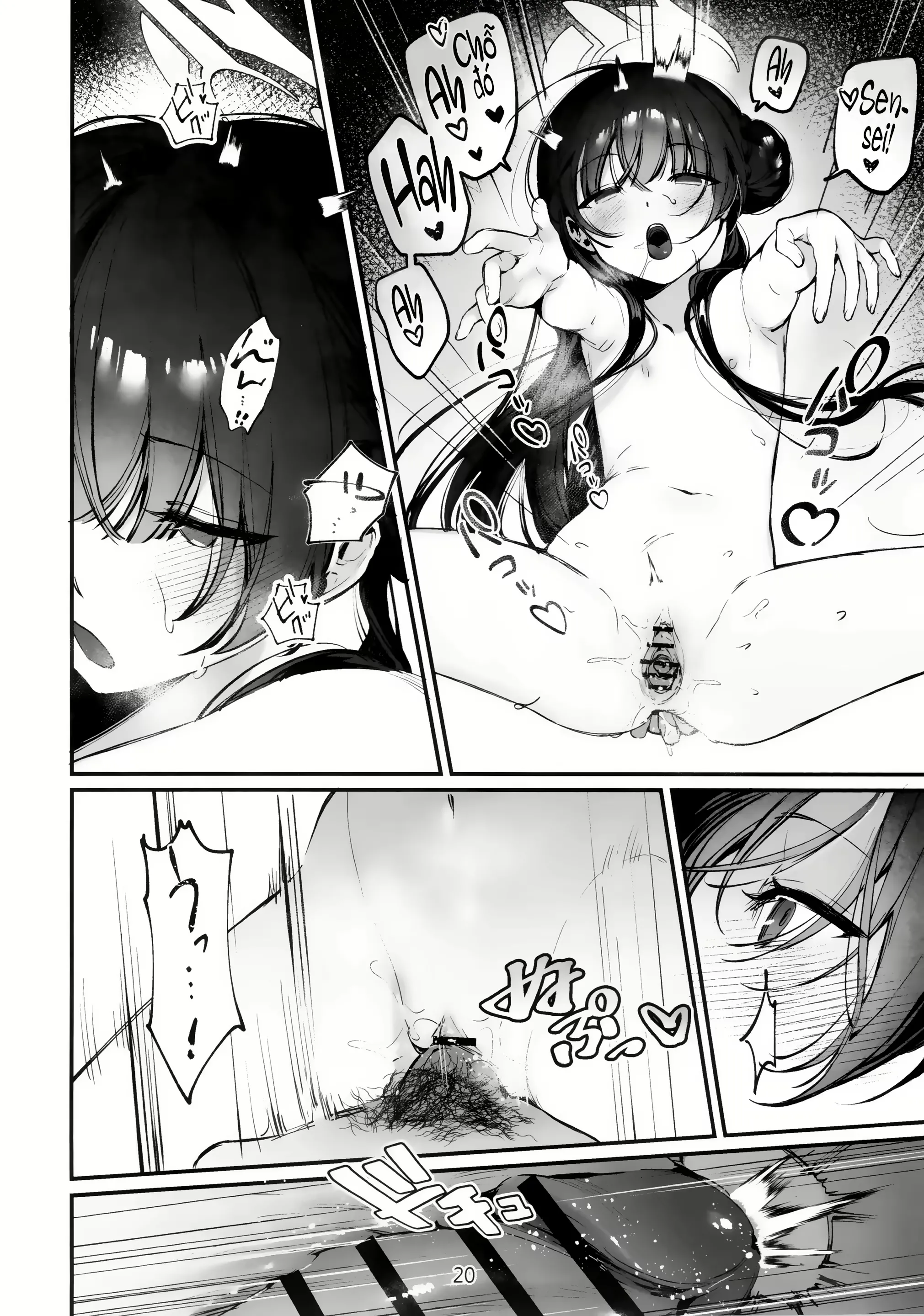 HentaiVN.net - Ảnh 19 - Cùng mát xa nào chủ tịch Kisaki!! - Chap 2